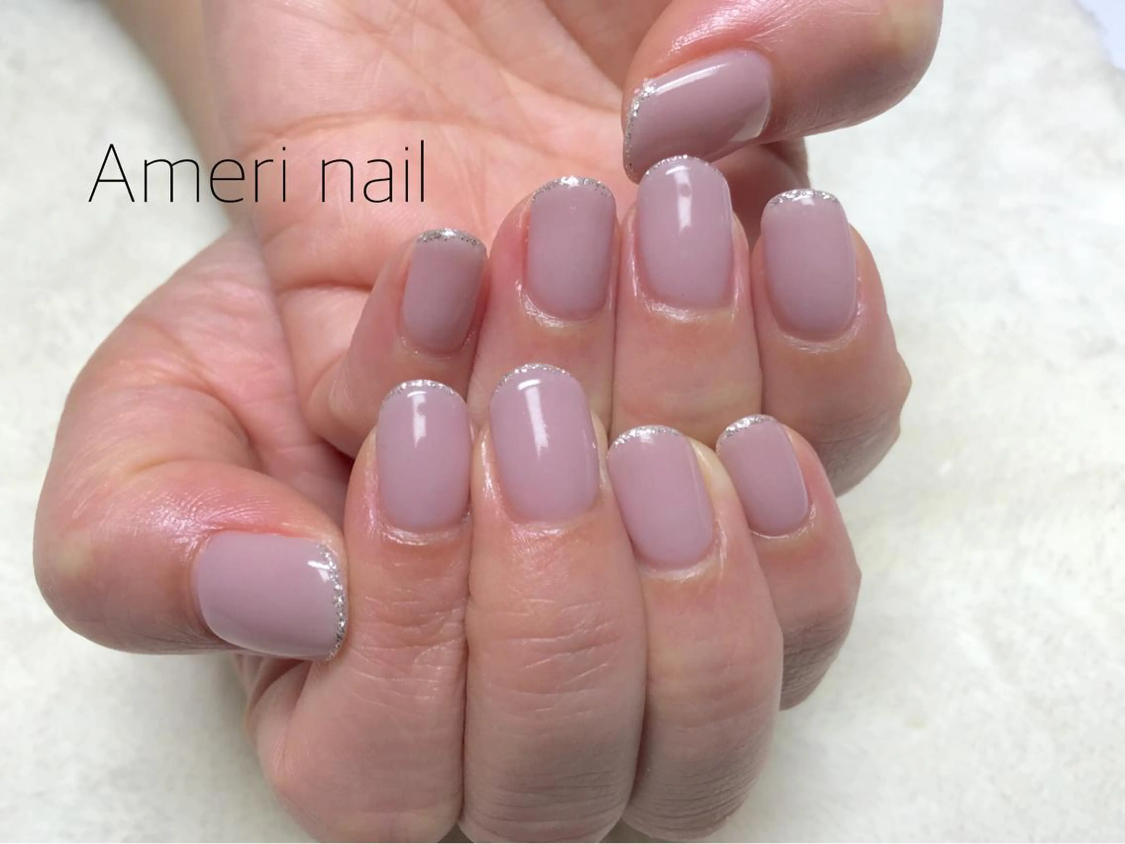 ネイル シンプルネイル Ameri nail /UKIのネイルデザイン
