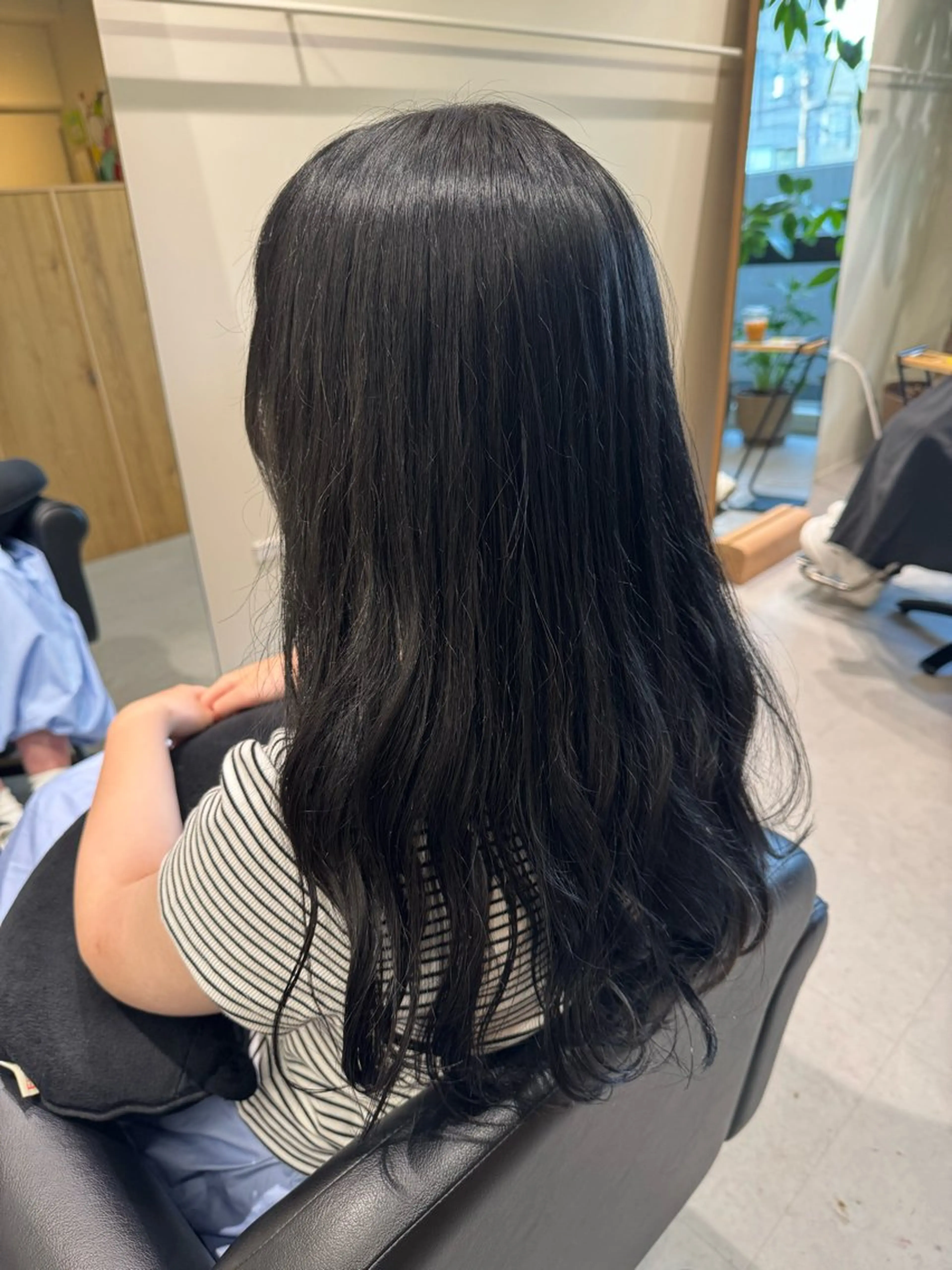 ロング カラー ゆ う あのヘアスタイル