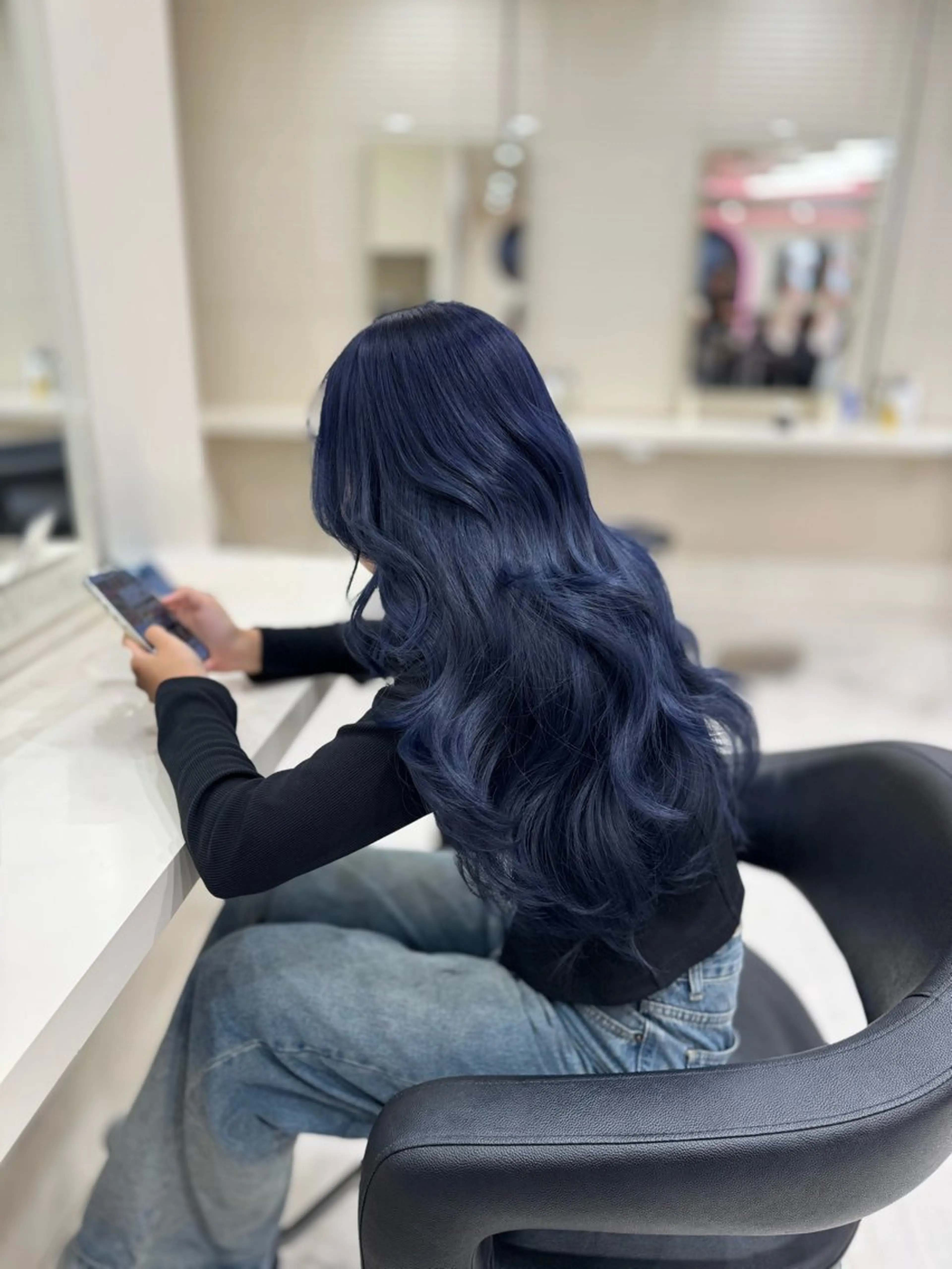 カラー ブルーカラー ダブルカラー ヘアカラー 💎寒色💎 HARUKAのヘアスタイル