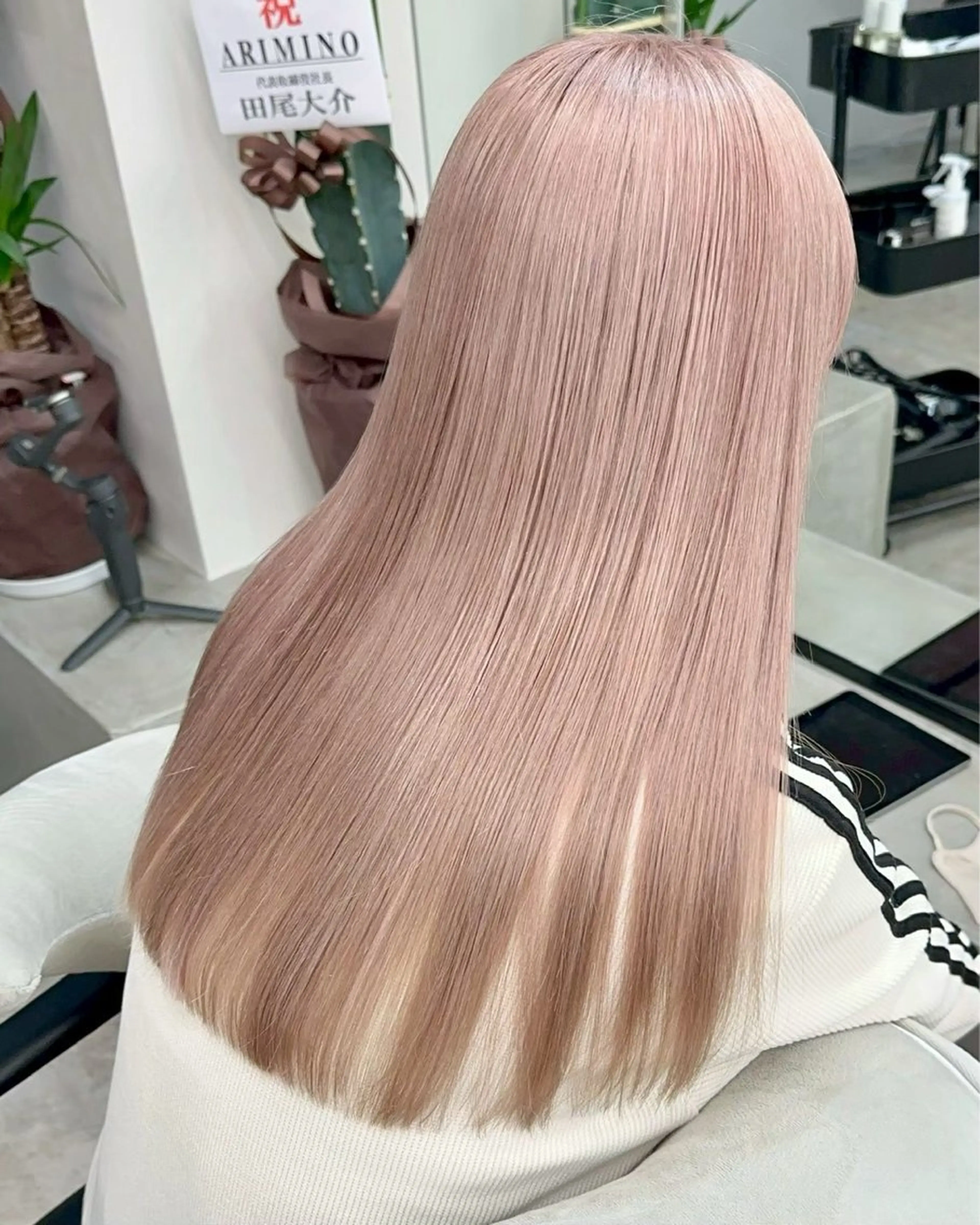 ロング 🌙透明感カラー ×カット リナ🌙のヘアスタイル