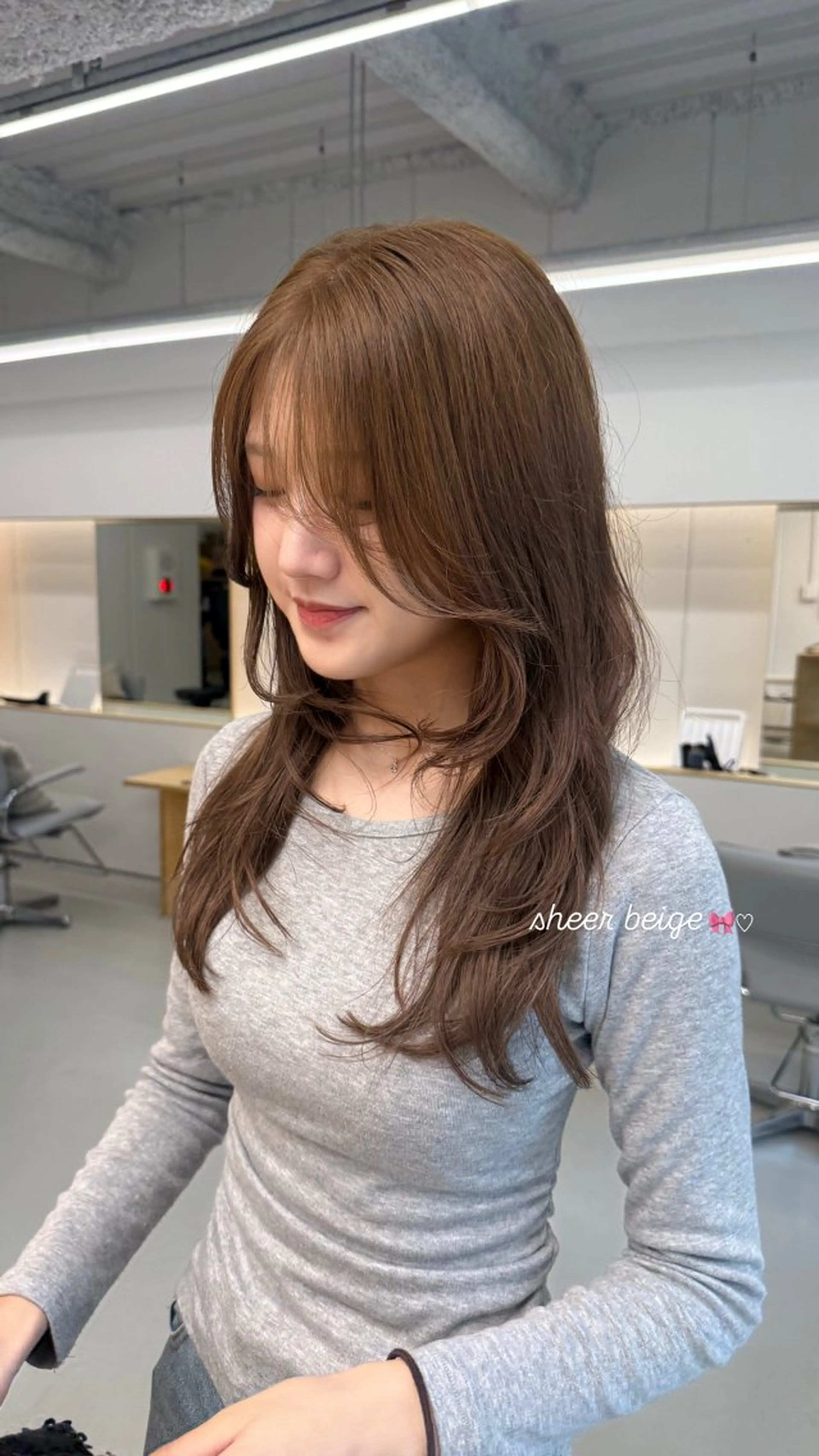 セミロング 🎀 liz🎀のヘアスタイル