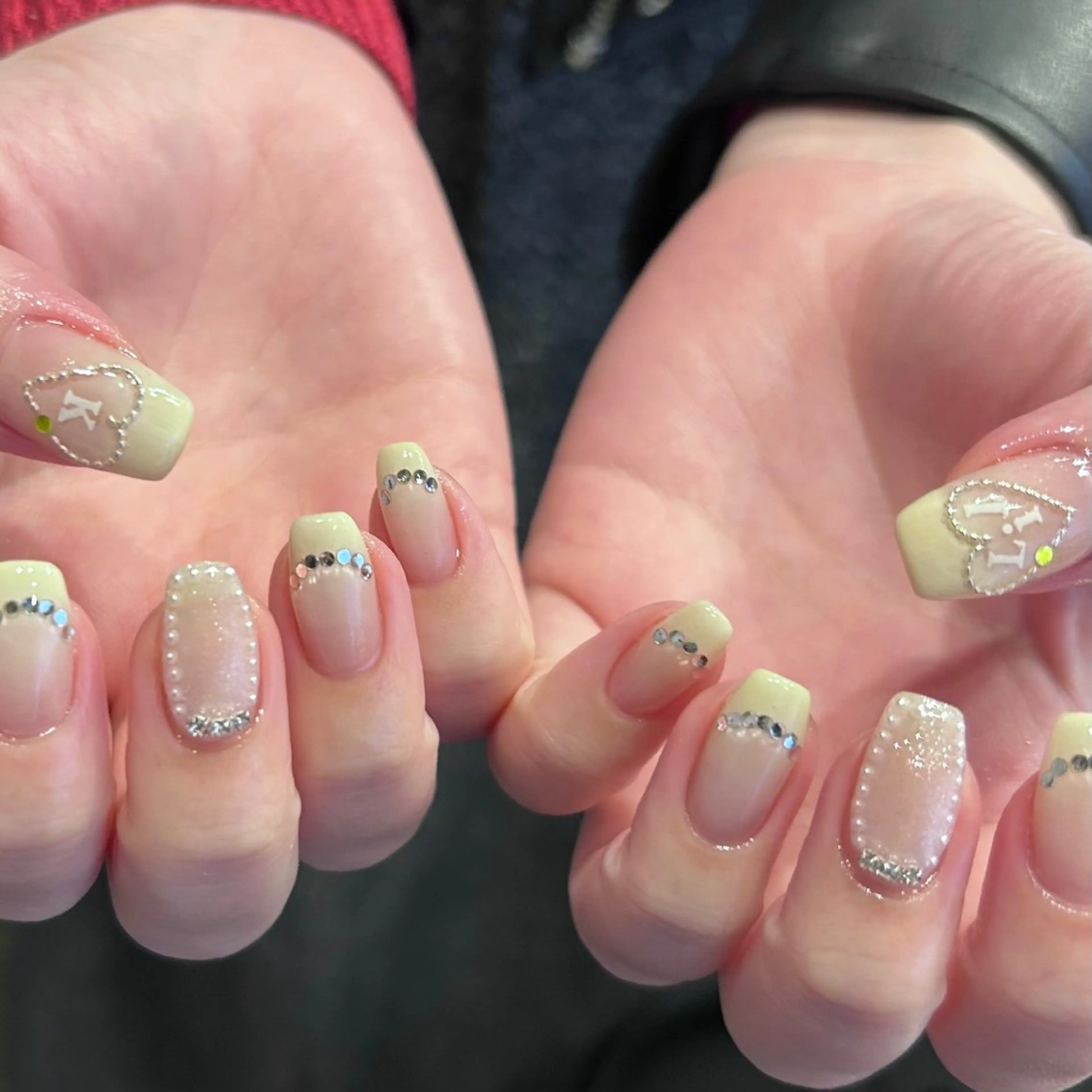 ネイル ハンドネイル パラあり！フィルイン 美フォルムのネイルデザイン