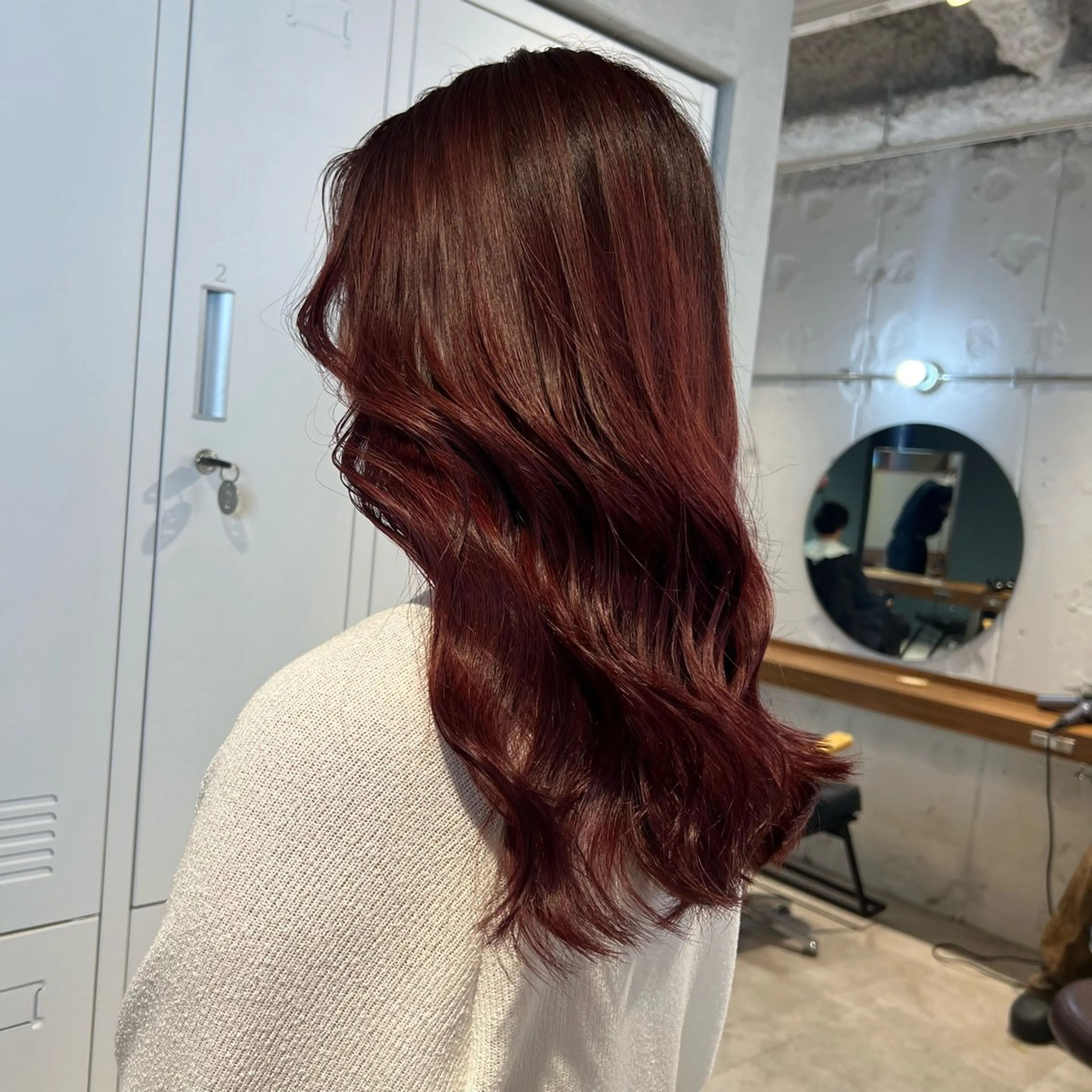 カラー ブリーチ ブリーチなしカラー 🎀 夏秋🎀のヘアスタイル