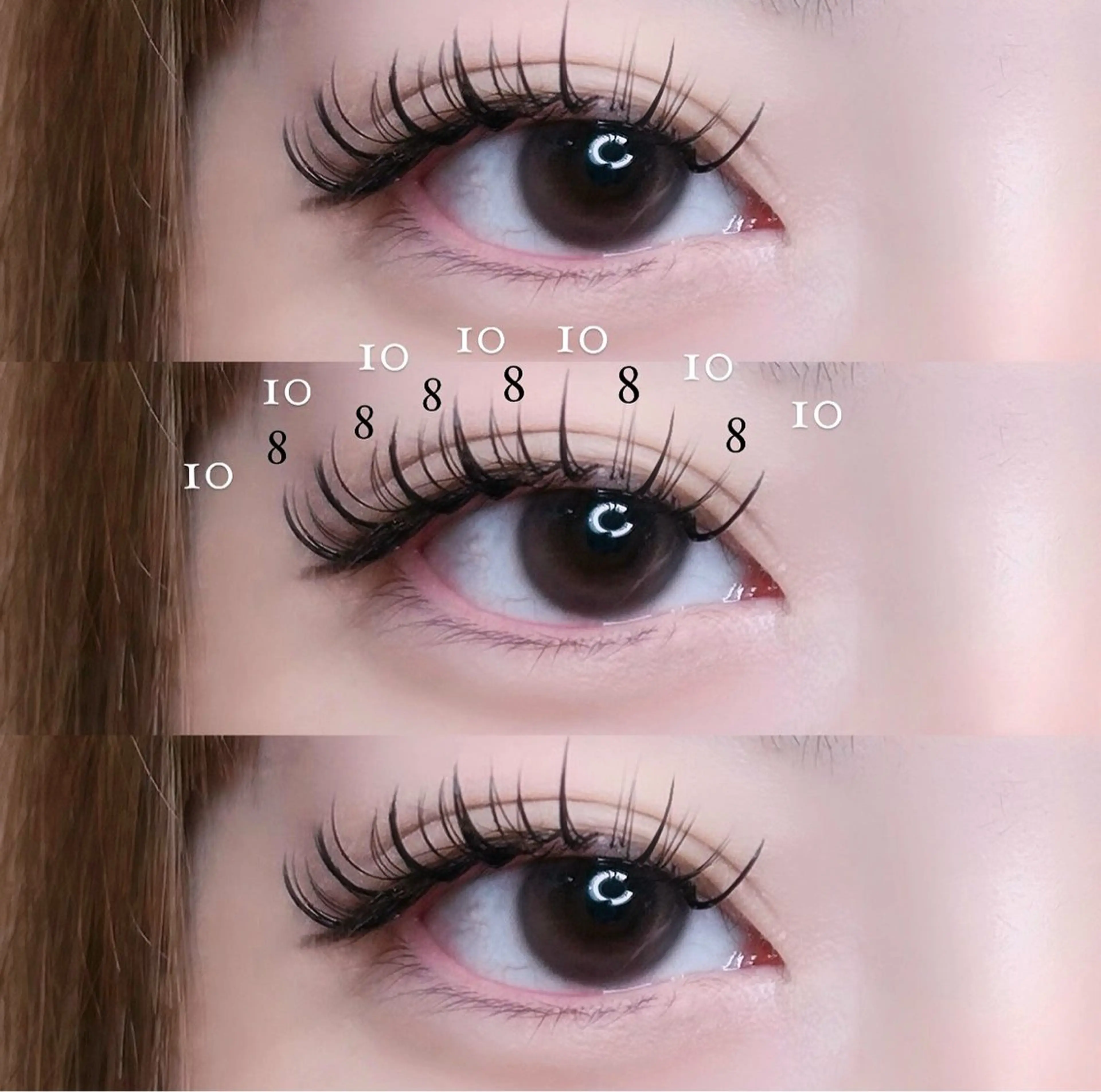 マツエク・マツパ ワンホンマツエク マツエク 博多/束感まつ毛 🎀ナオ🎀のマツエク・マツパデザイン