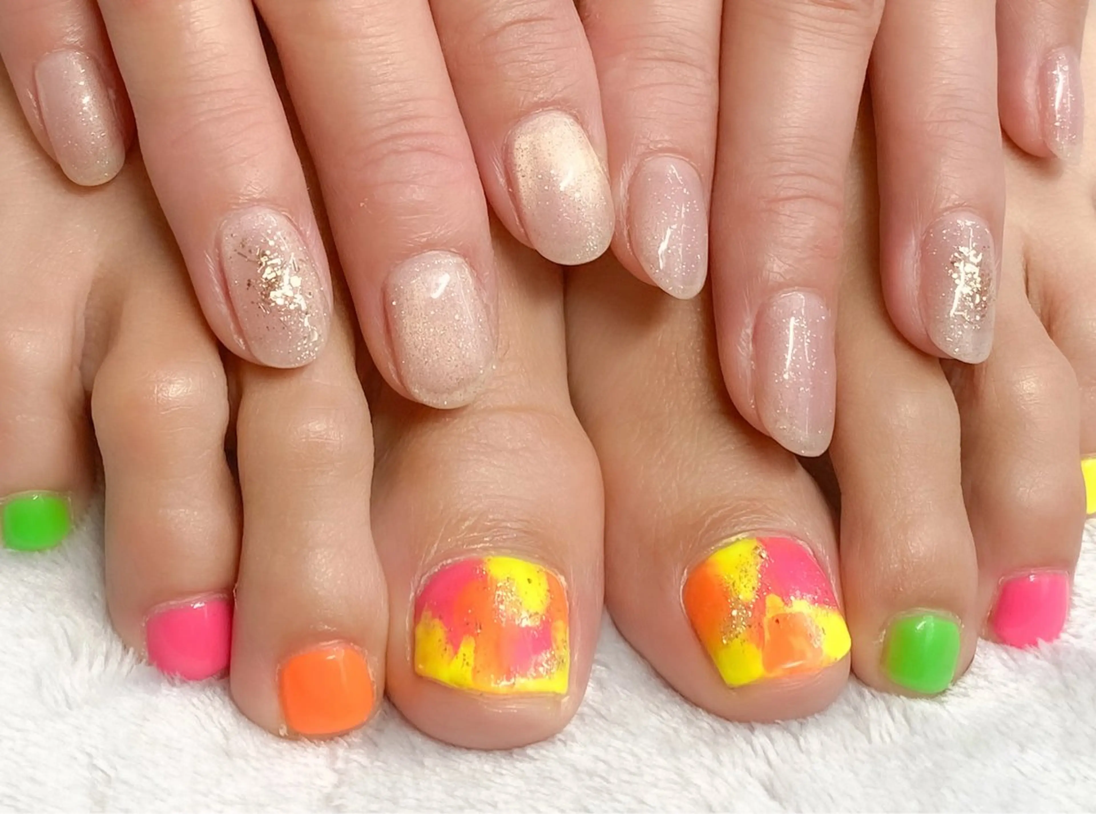 ネイル フットネイル マグネットネイル nail salon & U【アンドユー】のネイルデザイン