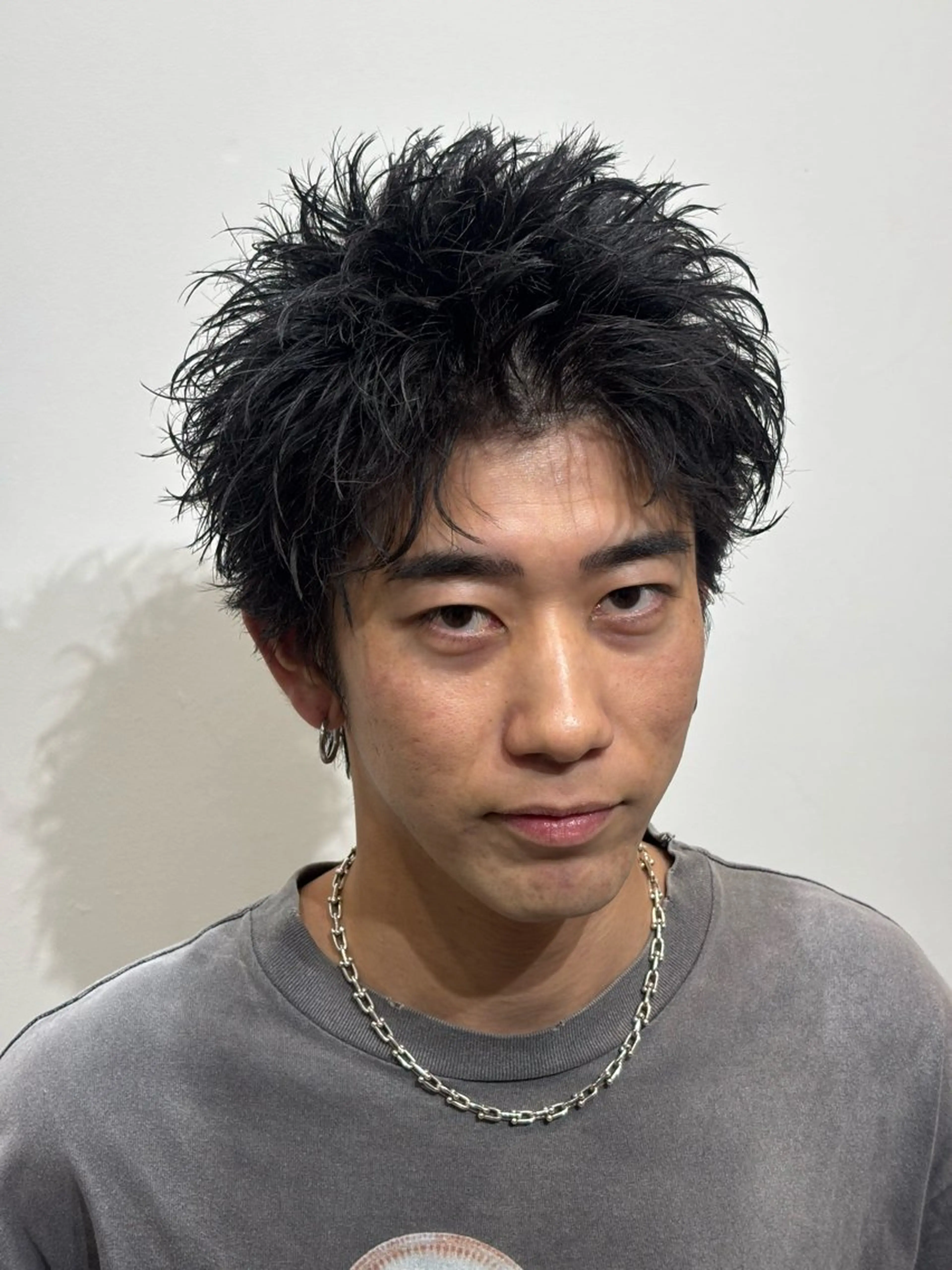 ショート パーマ ✂️メンズサロン✂️ SHINE✨浅野士稀のヘアスタイル