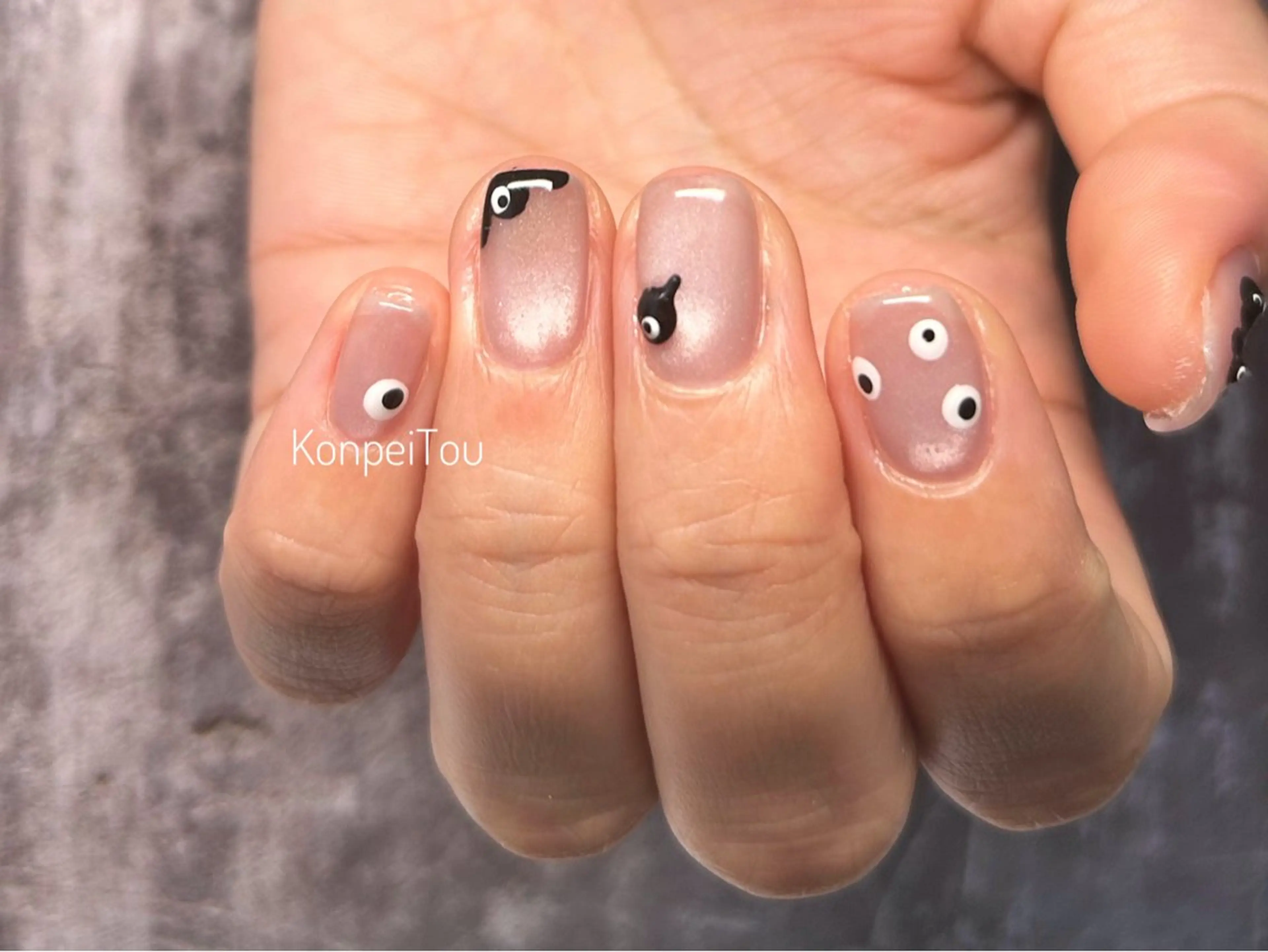ネイル ハンドネイル おうちのネイルサロン konpeiTou〜こんぺいとう〜所属・おうちのネイルサロン KonpeiTouのネイルデザイン