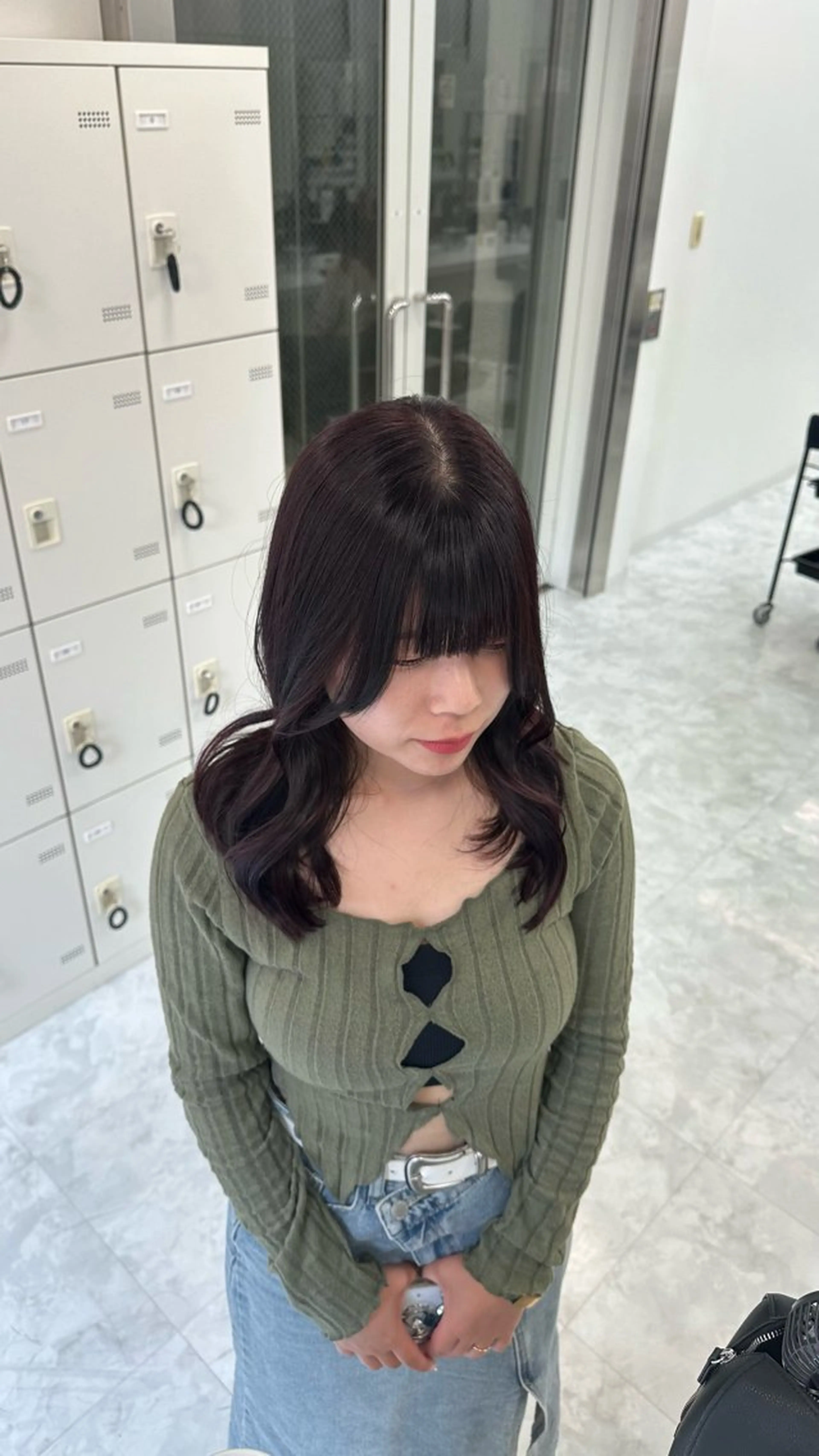 ロング カラー ヘアカラー トリートメント ヘッドスパ ヘアセット 似合わせstyle ❤︎misaki❤︎のヘアスタイル