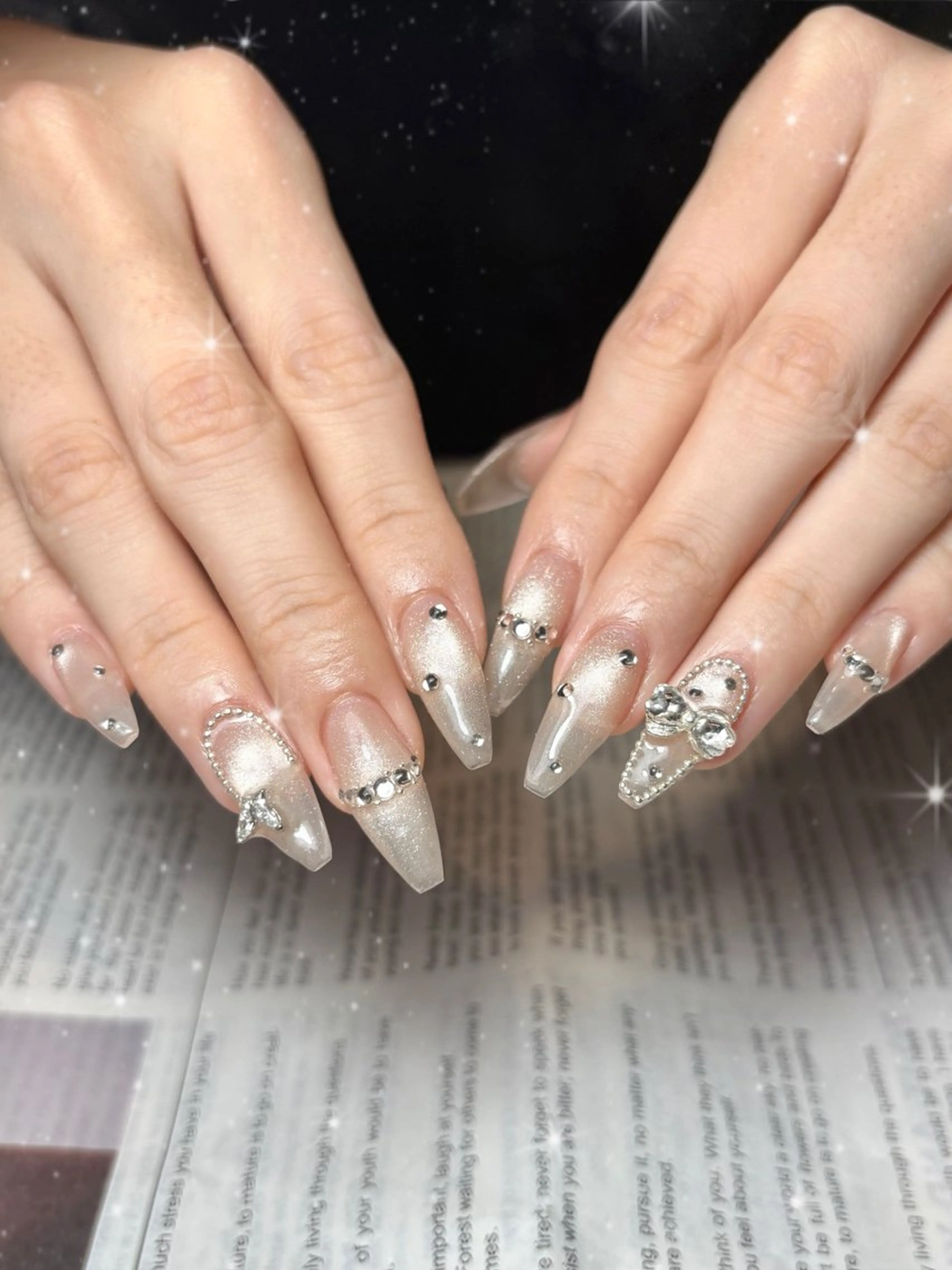 ネイル ハンドネイル mofie🤍ユミ/ 恵比寿/パラジェルのネイルデザイン