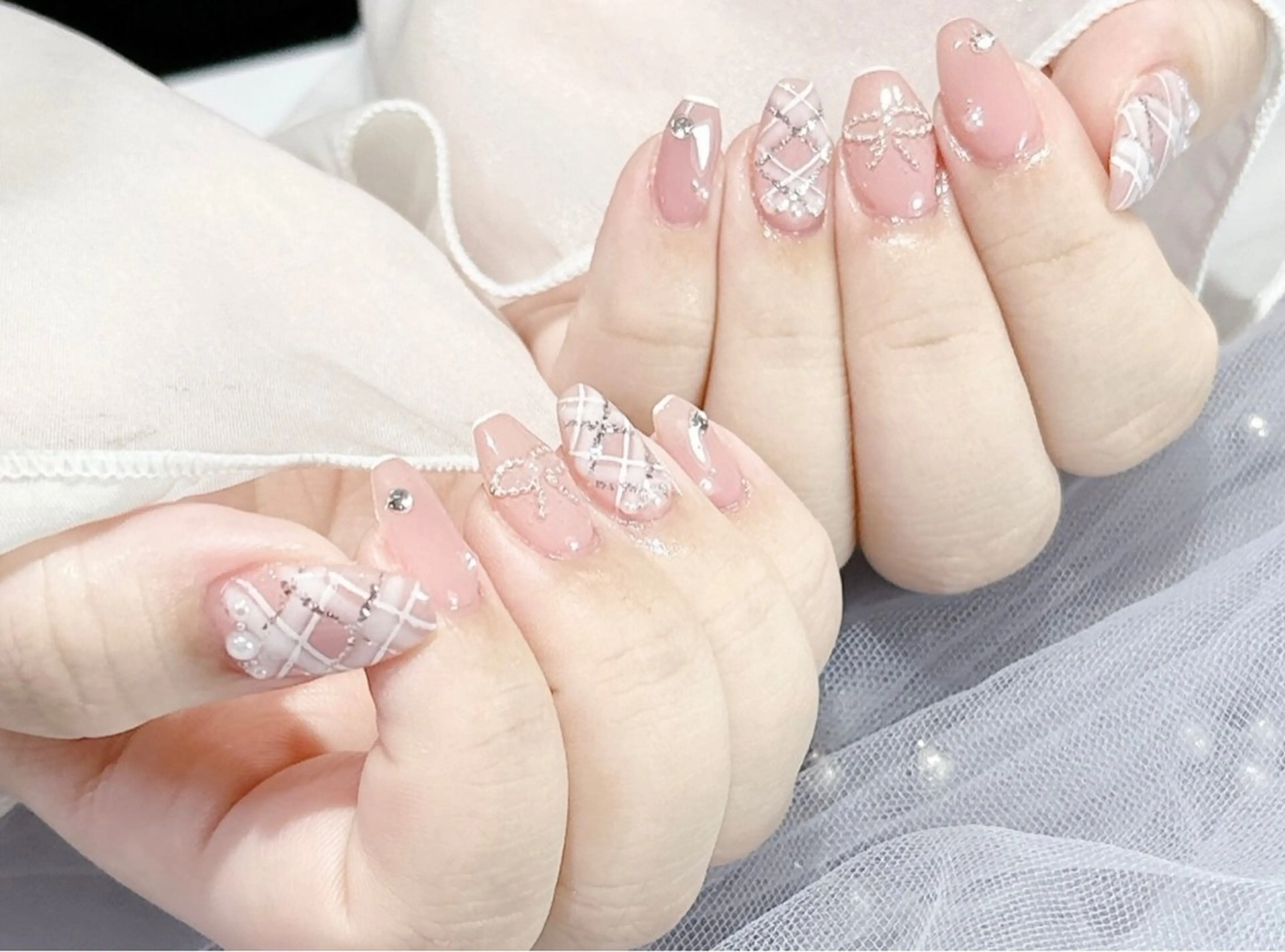 ネイル アニマル柄 フットネイル ジェルネイル マグネットネイル マットネイル ネイルサロン パールのネイルデザイン