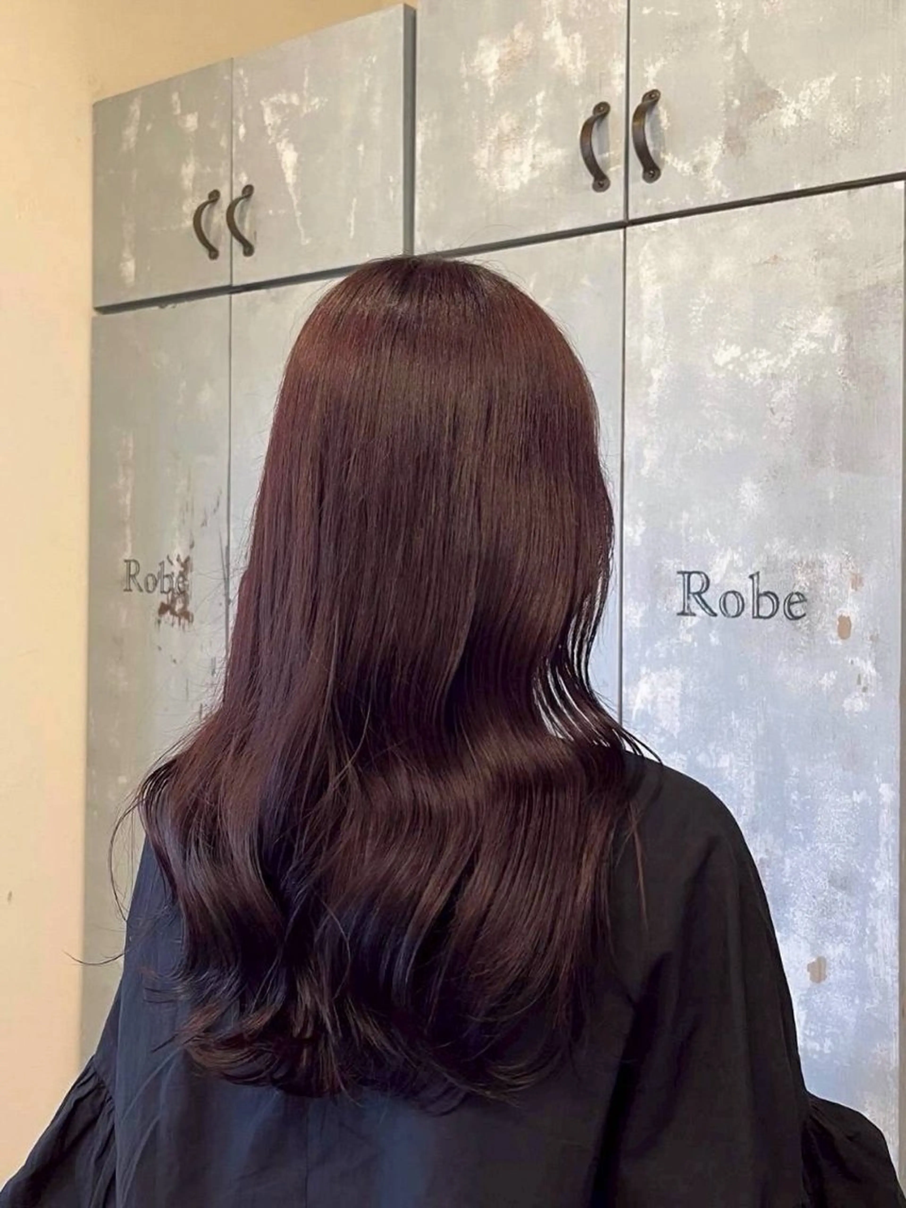 カラー ルプラボウ ふくい きなりのヘアスタイル