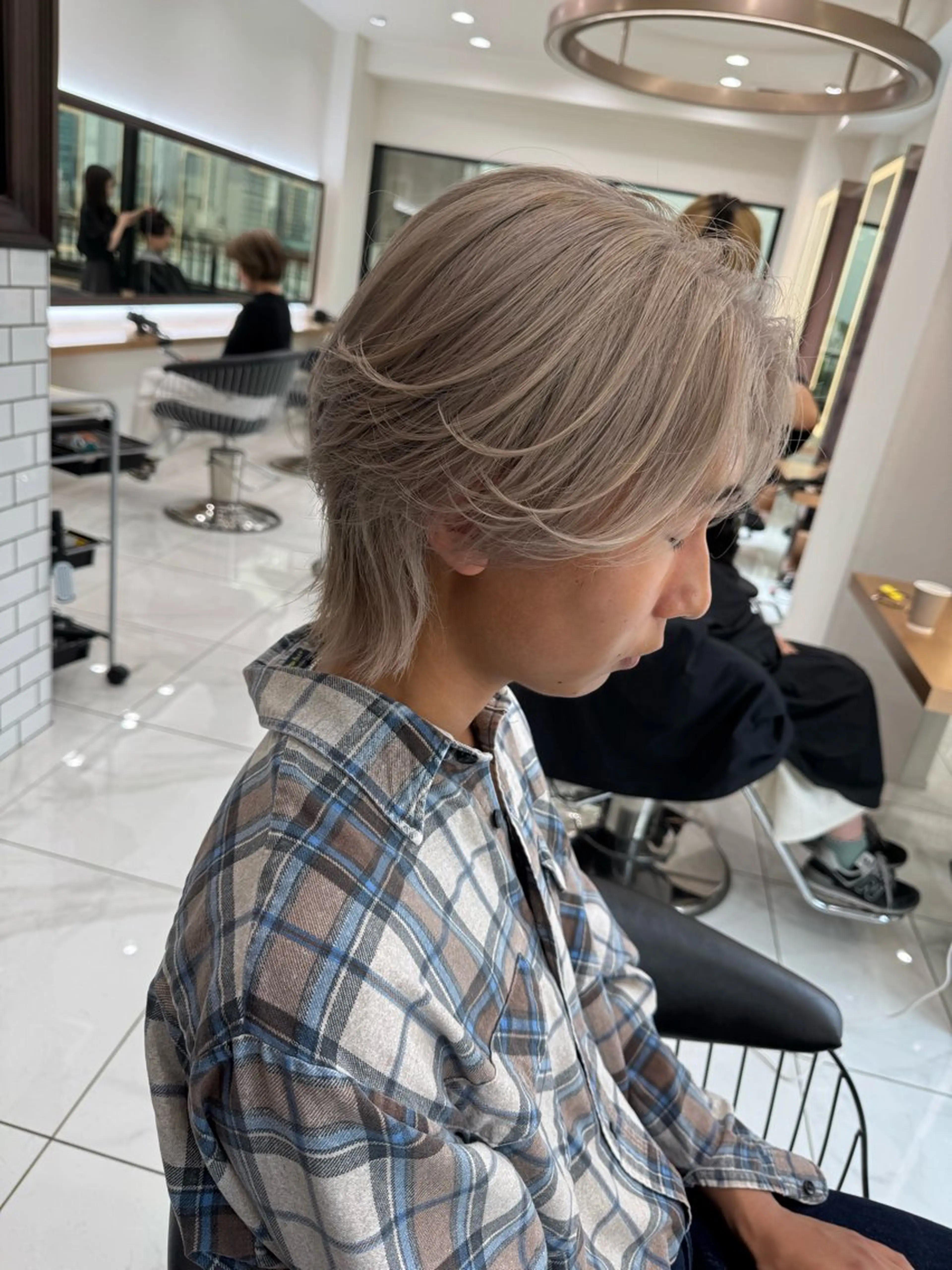 カラー メンズ 菅野 心悠/メンズヘアのヘアスタイル