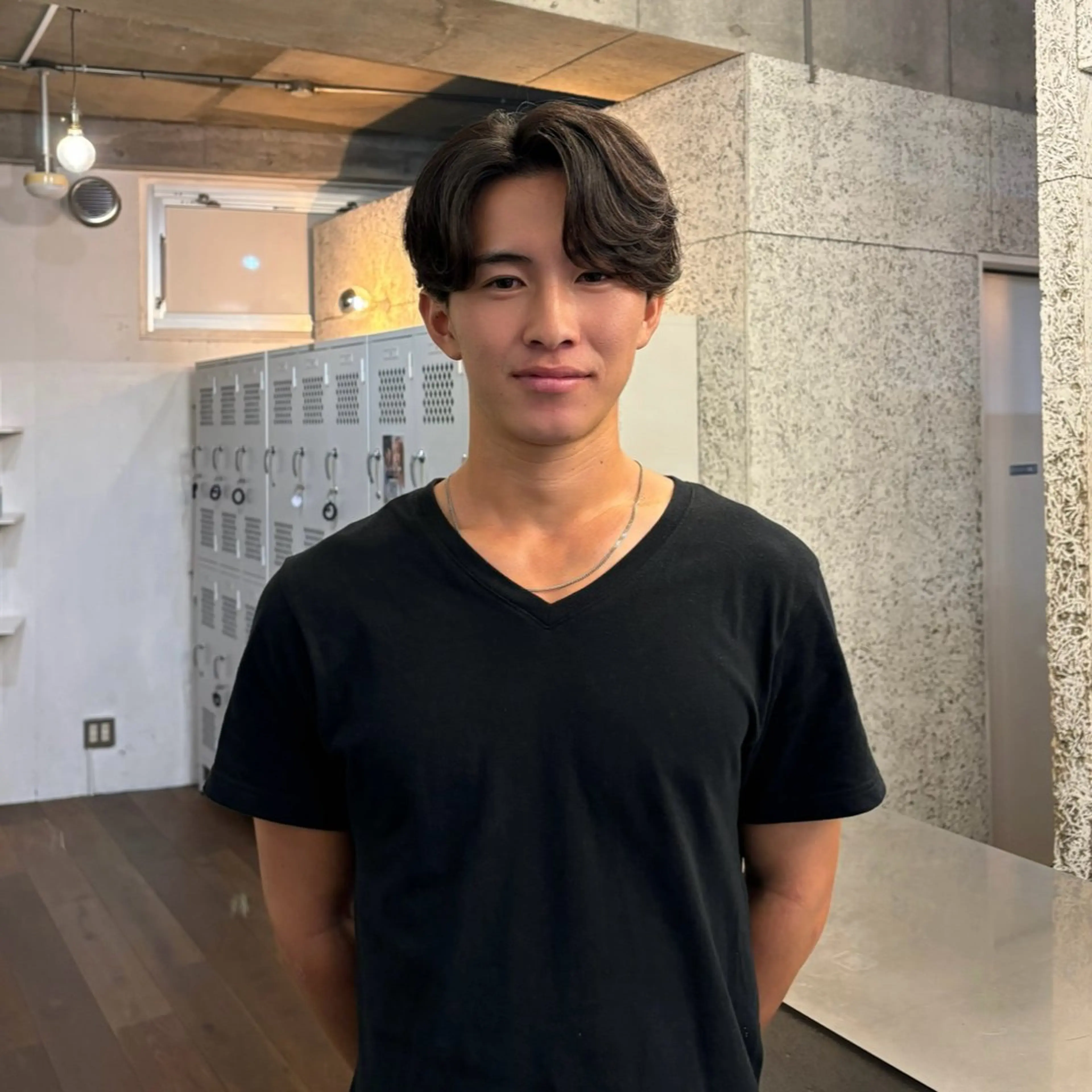 ショート パーマ メンズ fifth 庄子愛彩のヘアスタイル