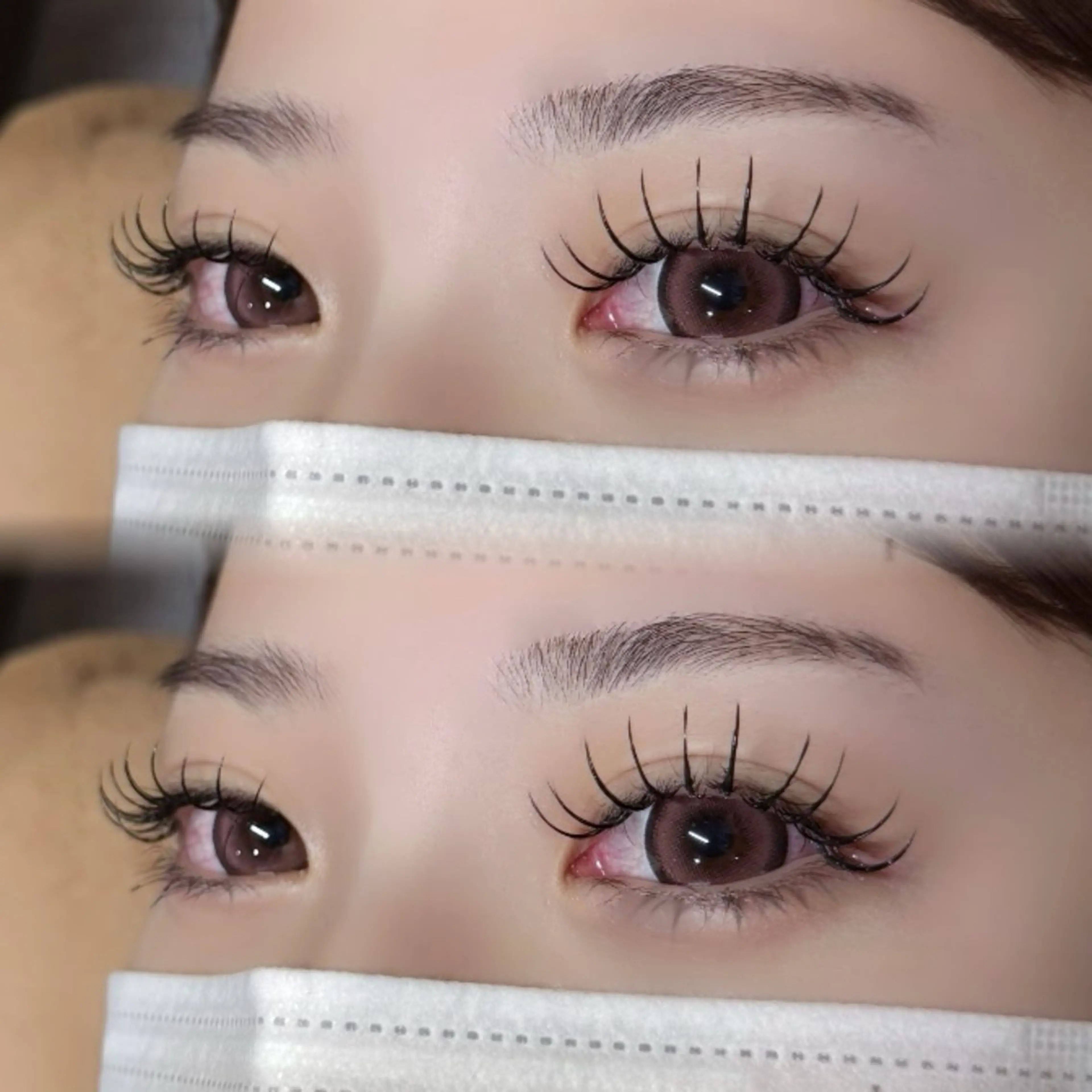 マツエク・マツパ フラットラッシュ マツエク LUNELLA RENAのマツエク・マツパデザイン