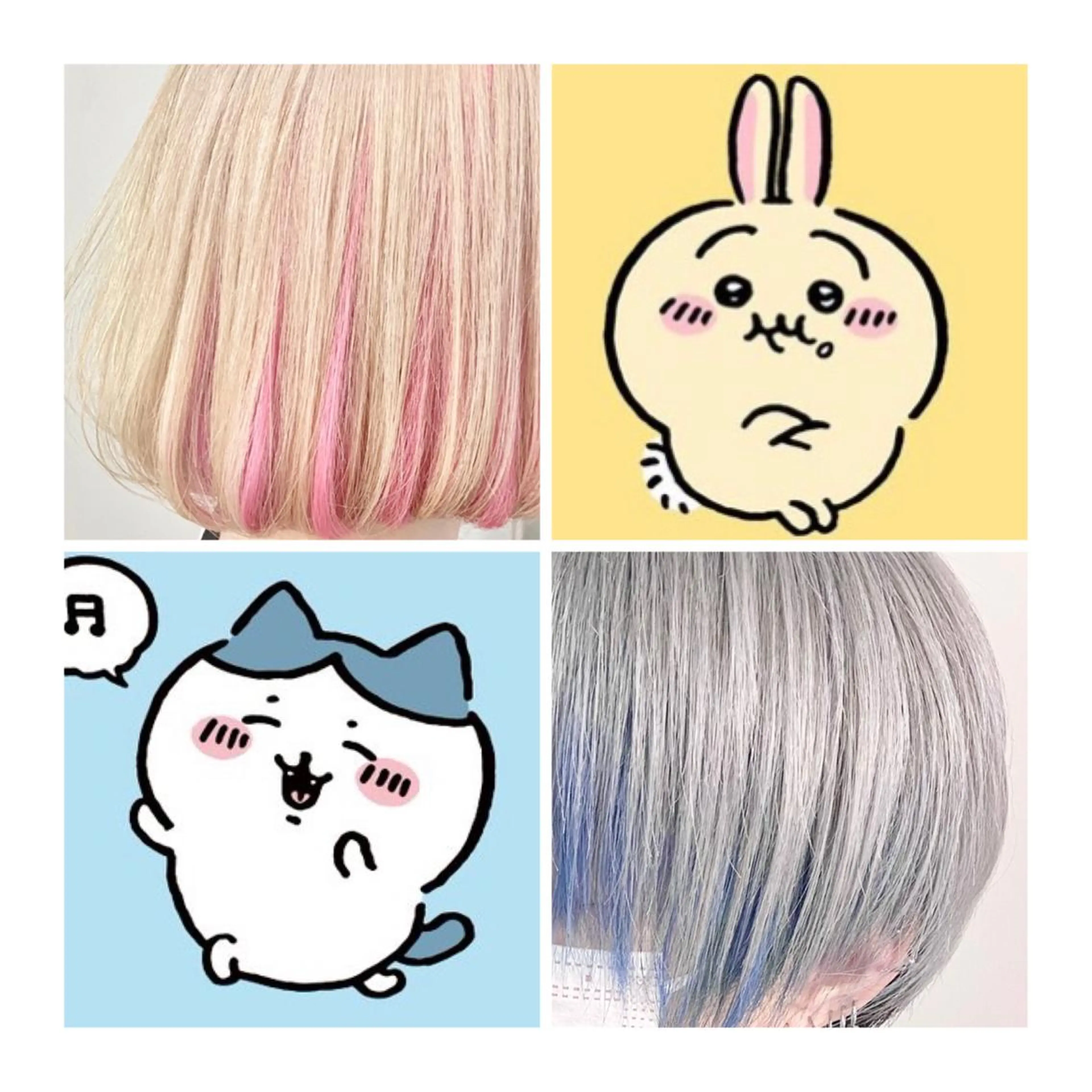 ショート カラー TSUNO🦖 派手髪/オタク美容師のヘアスタイル