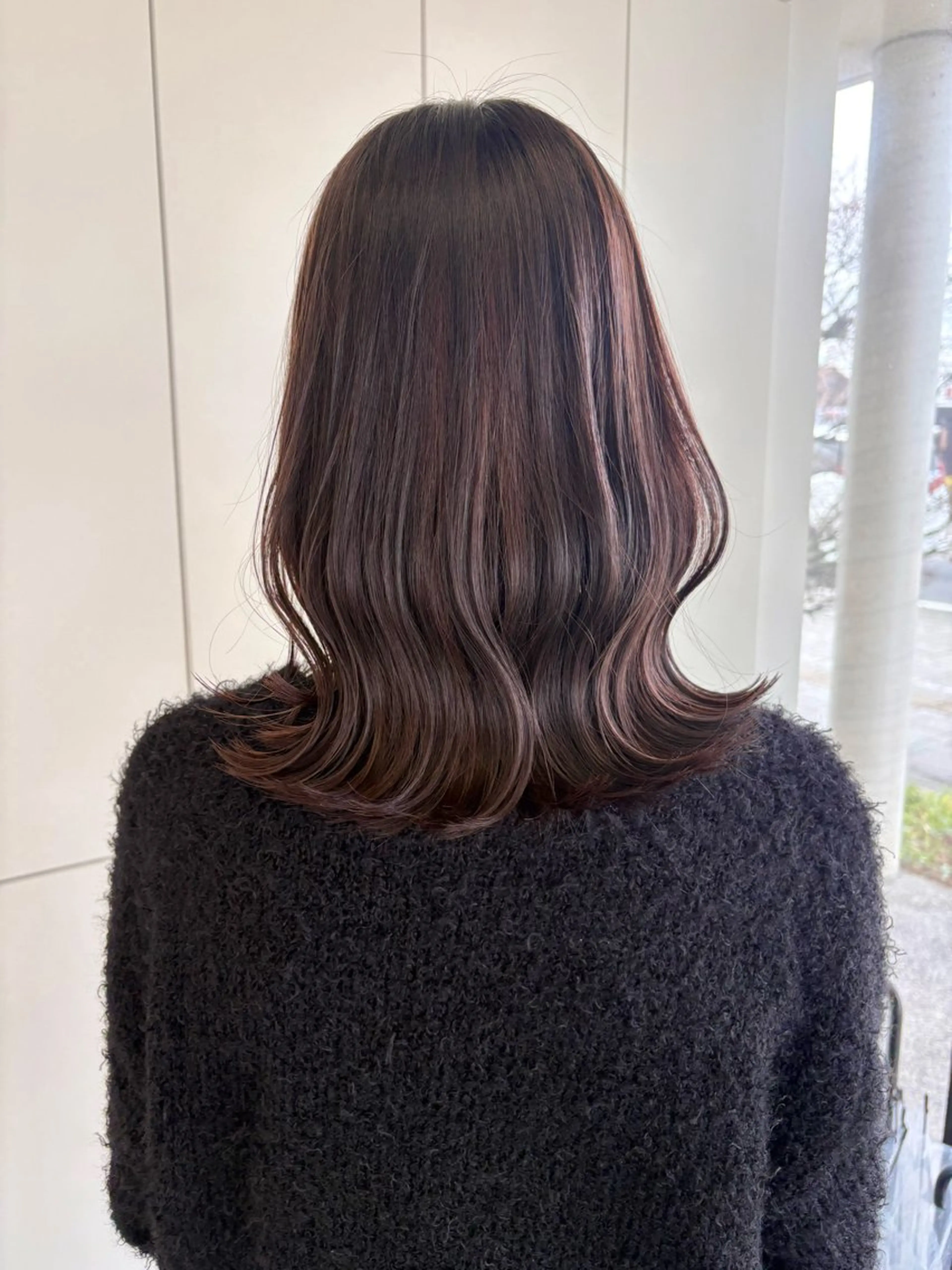 ミディアム カラー ブラウンカラー 透明感カラー ナチュラルブラウン ヘアカラー トリートメント LOMARLIE / 𝐂𝐇𝐈𝐊𝐀のヘアスタイル
