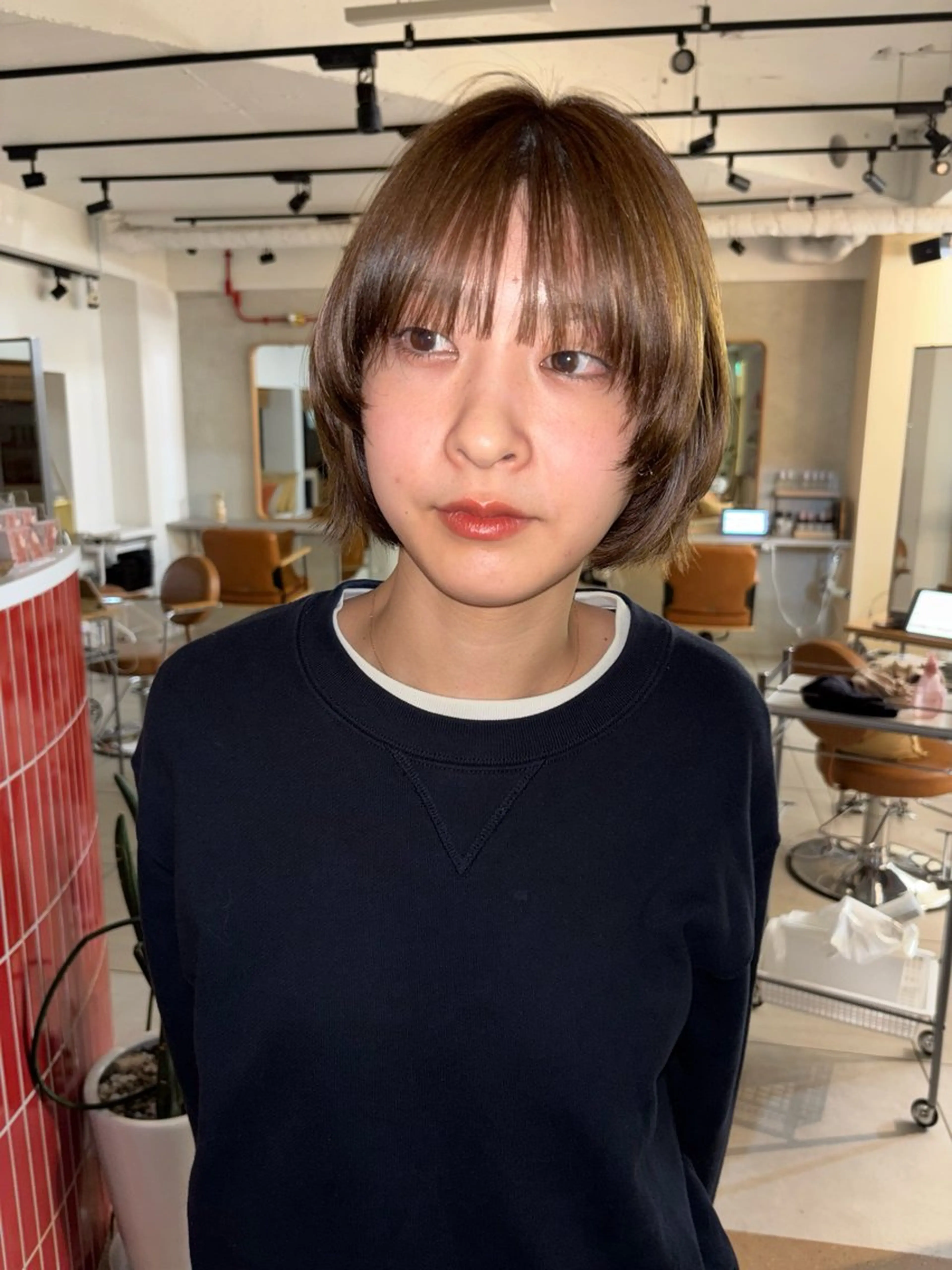 カラー カット ヘアカラー トリートメント Wカラー/レイヤー /ボブ/otohaのヘアスタイル