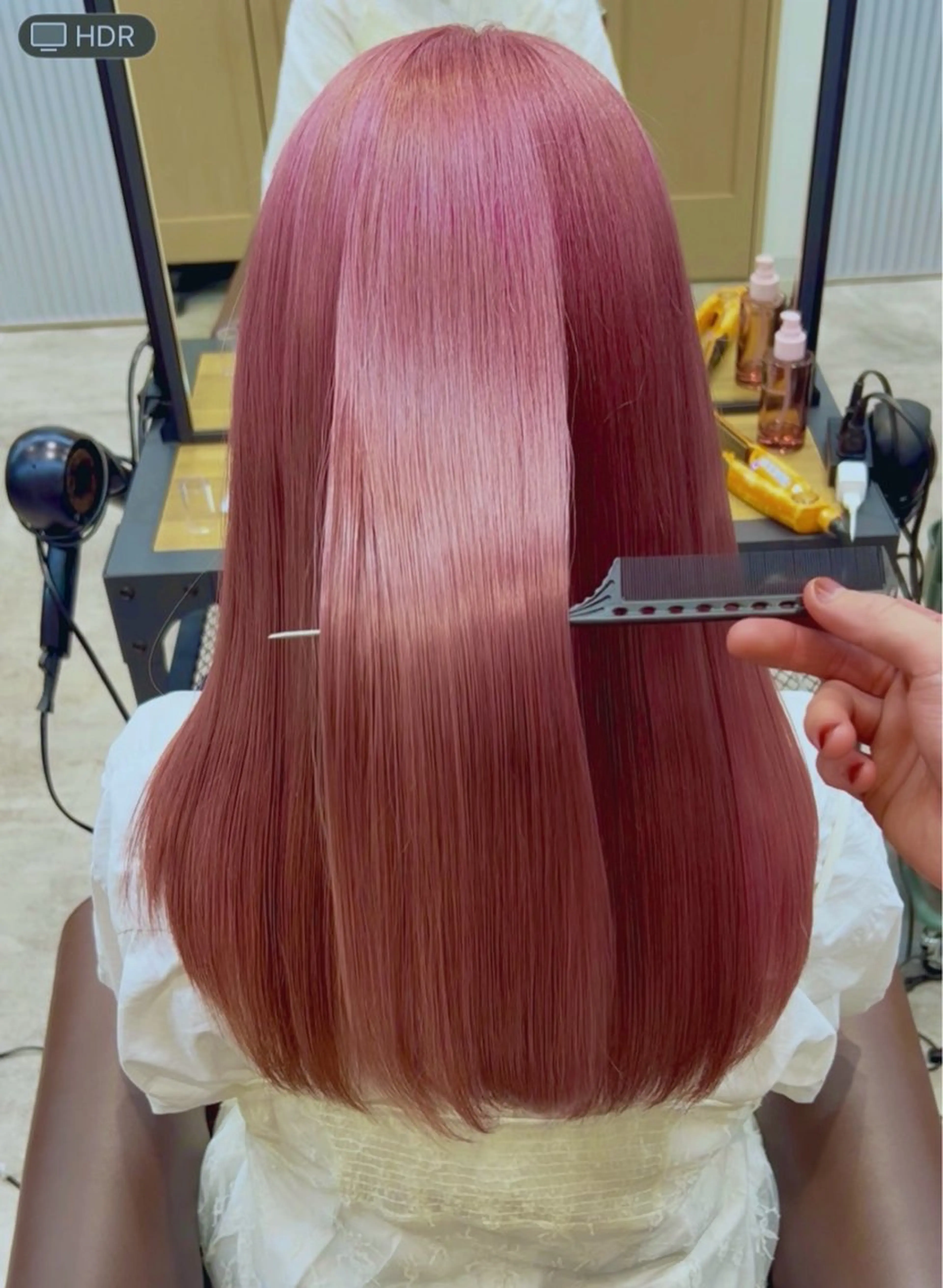 ロング 髪質改善 透明感/血色カラー/ 似合せレイヤー/ゆいのヘアスタイル