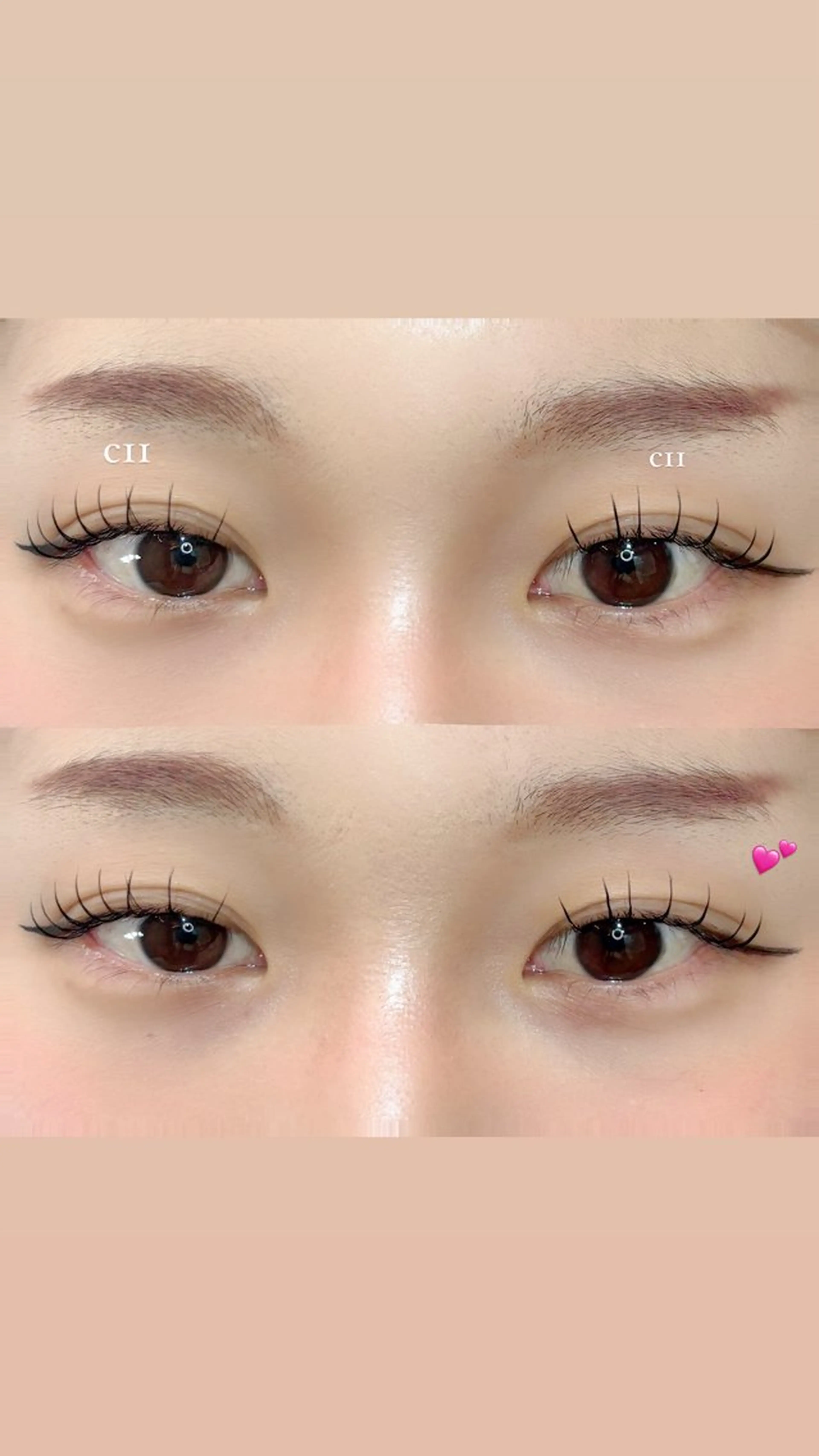 マツエク・マツパ マツエク toco momokaのマツエク・マツパデザイン