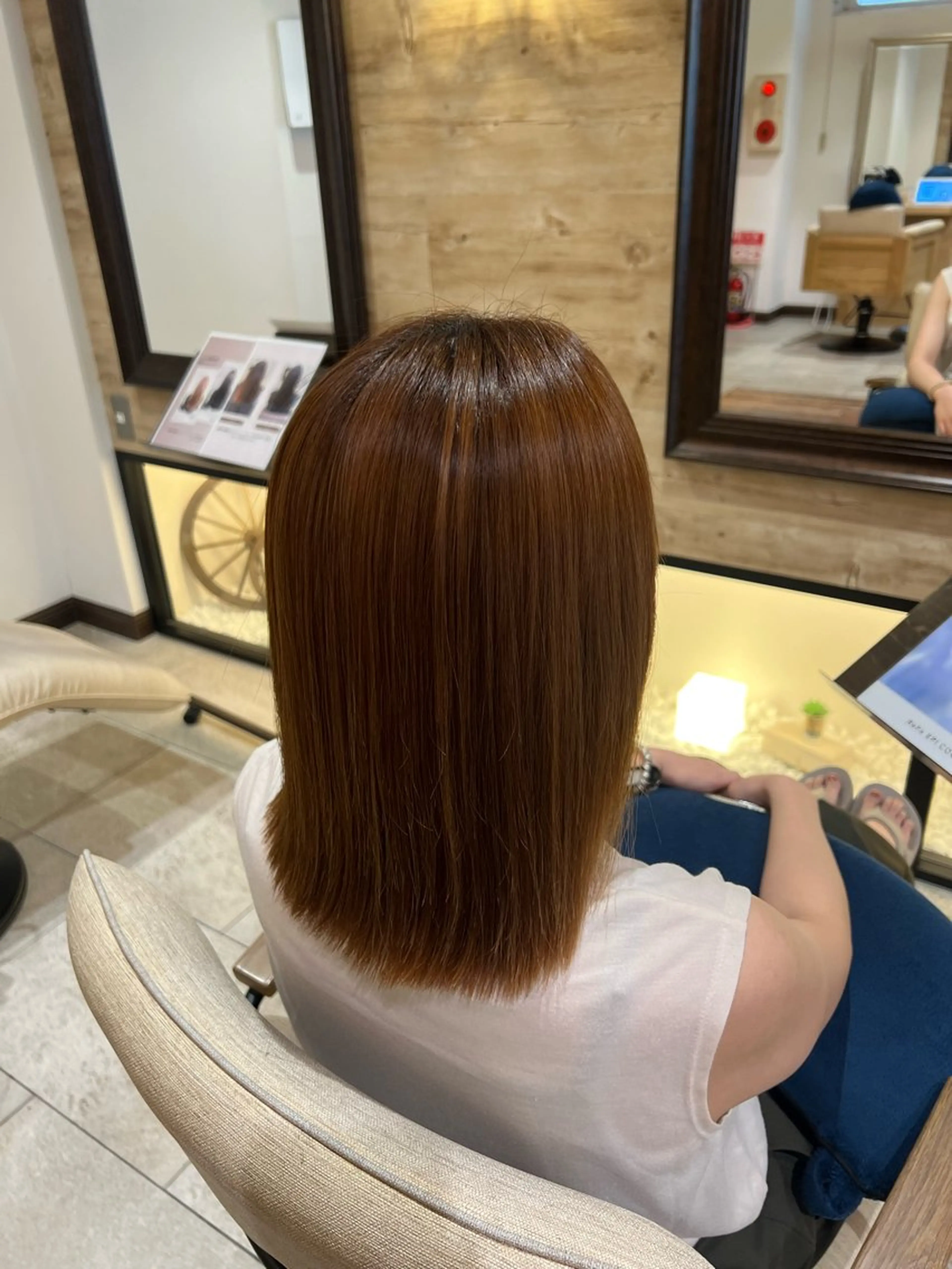 ミディアム LONESS GINZA所属・FUJIIKANON /パーマモデル募集中のヘアスタイル