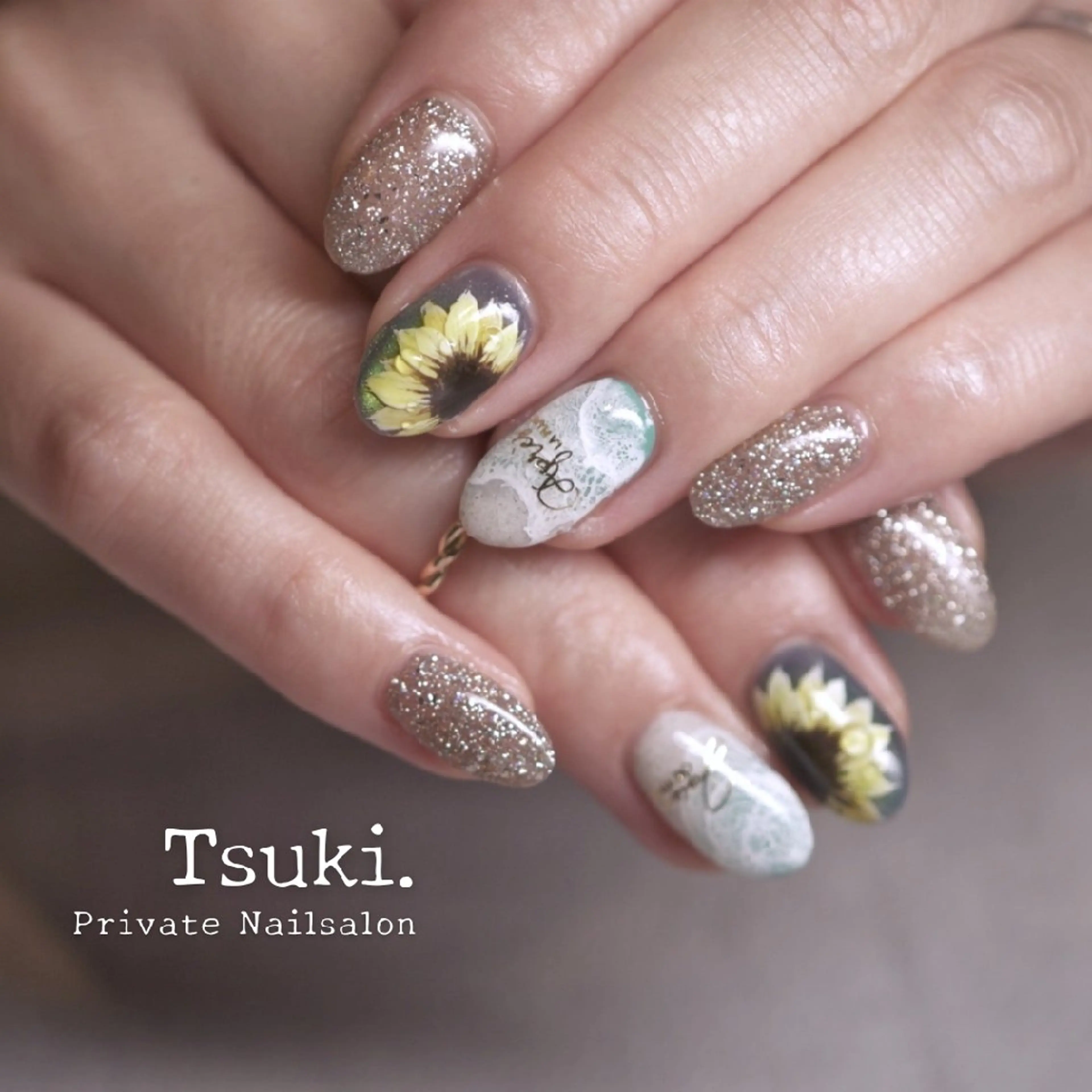 ネイル ハンドネイル Tsuki.所属・Nailsalon Tsuki.のネイルデザイン