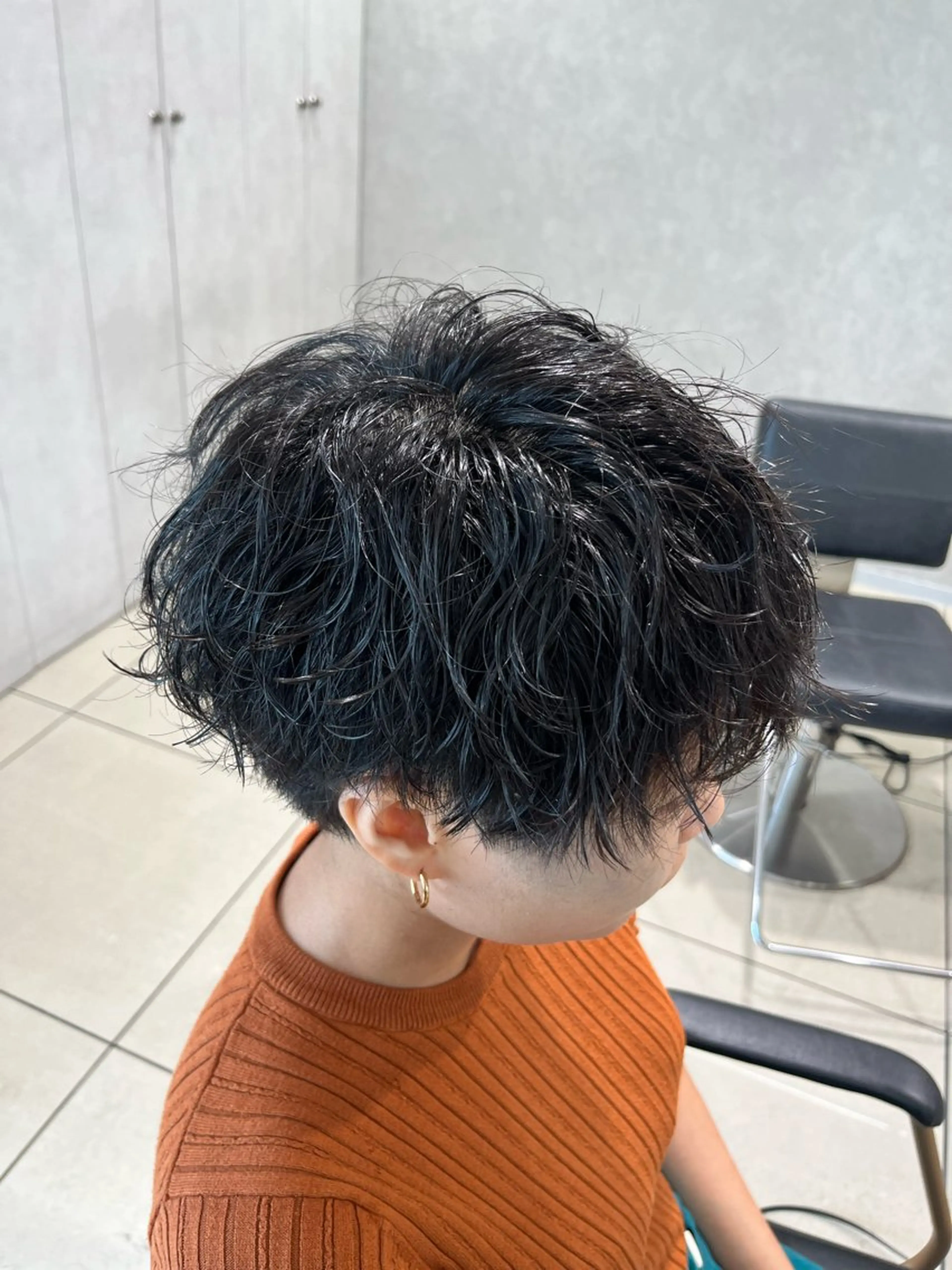ショート パーマ ハンサムショート ショートヘア カット パーマ トリートメント 巖本 真希のヘアスタイル