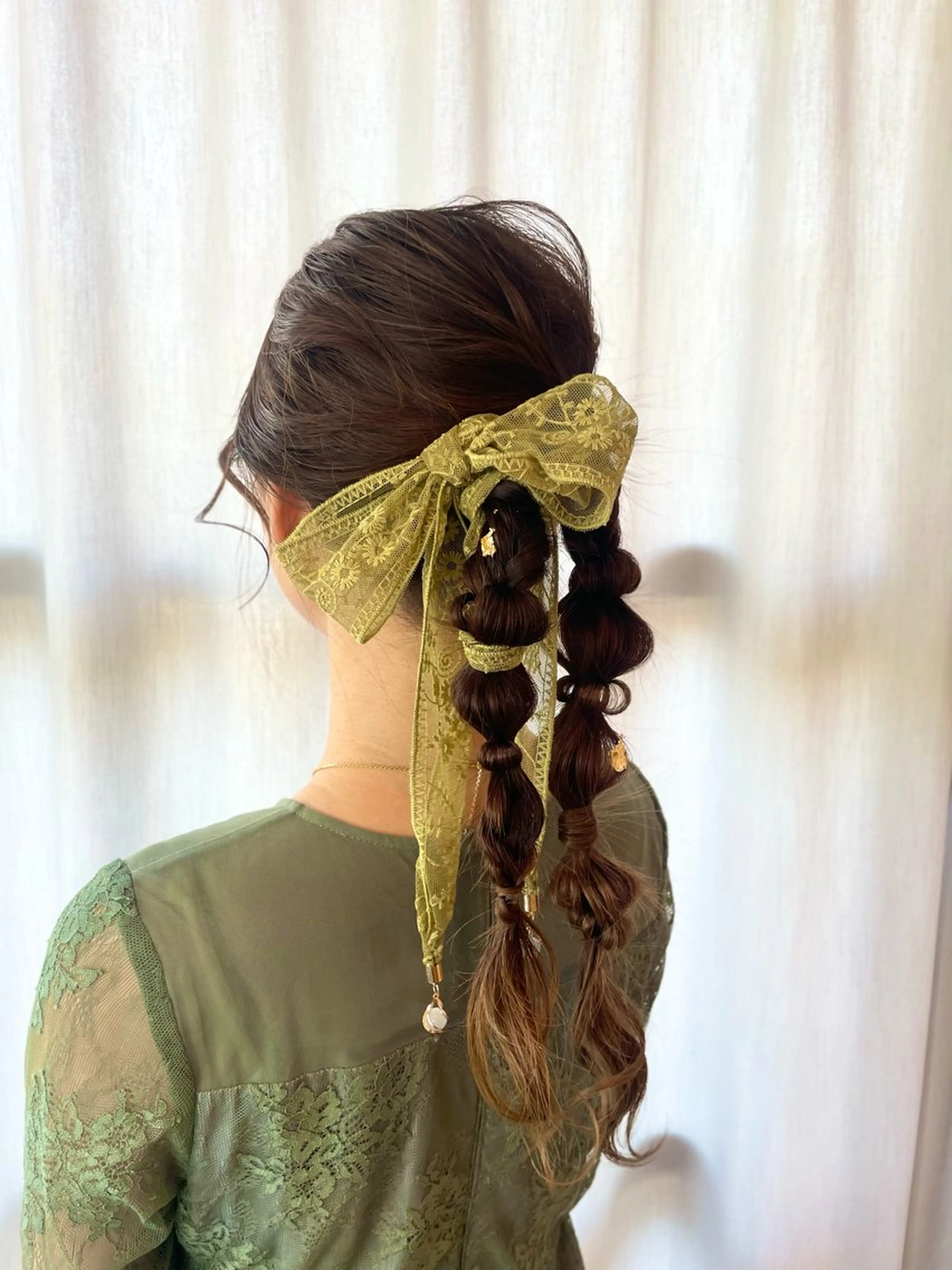 ロング ヘアセット 小森 樹奈のヘアスタイル