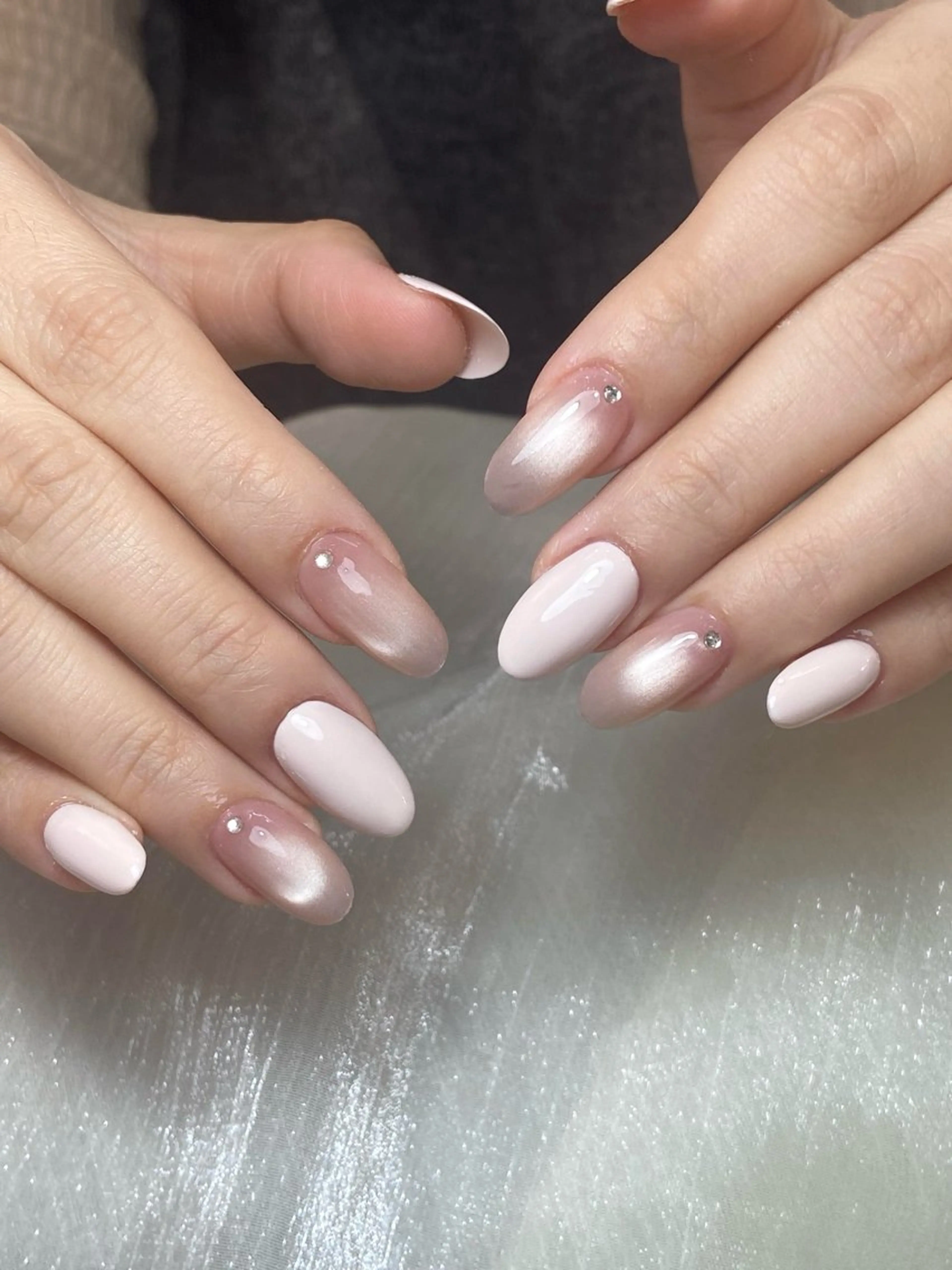 ネイル ハンドネイル ハンドケア FuFu.Nail 2️⃣番のネイルデザイン