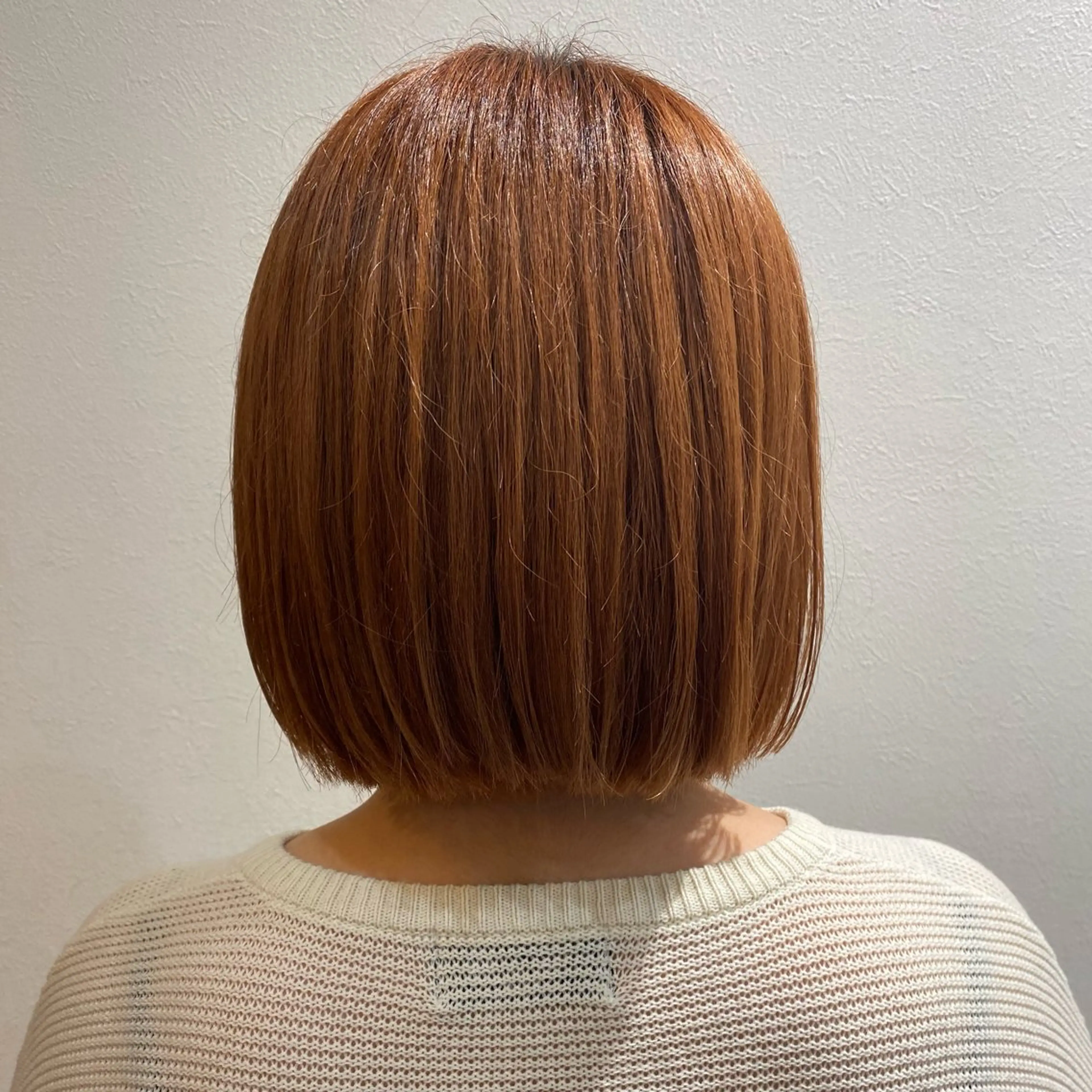 ミディアム 縮毛矯正/ヘッドスパ 牧野のヘアスタイル