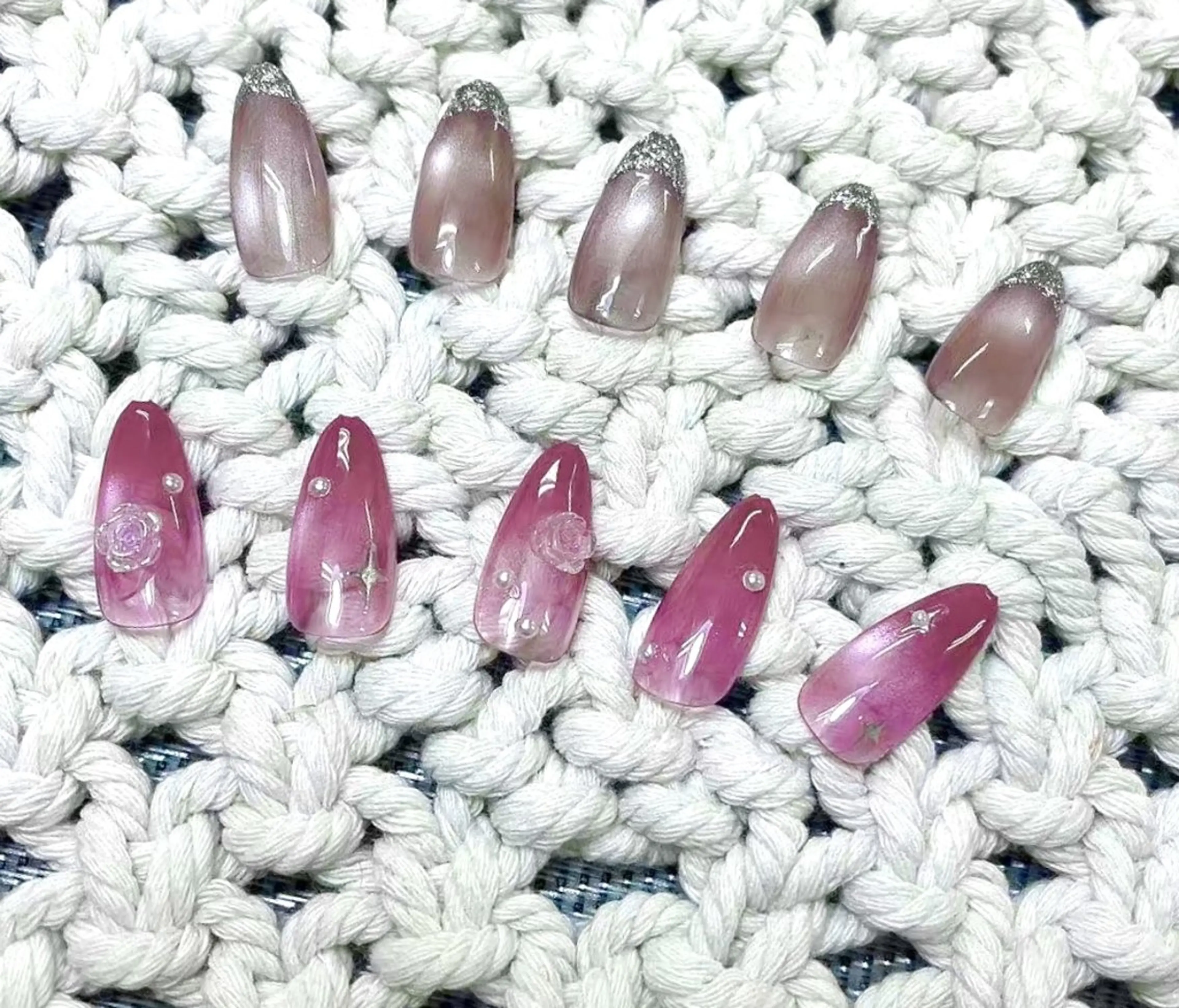 ネイル ハンドネイル Unanina 林のネイルデザイン