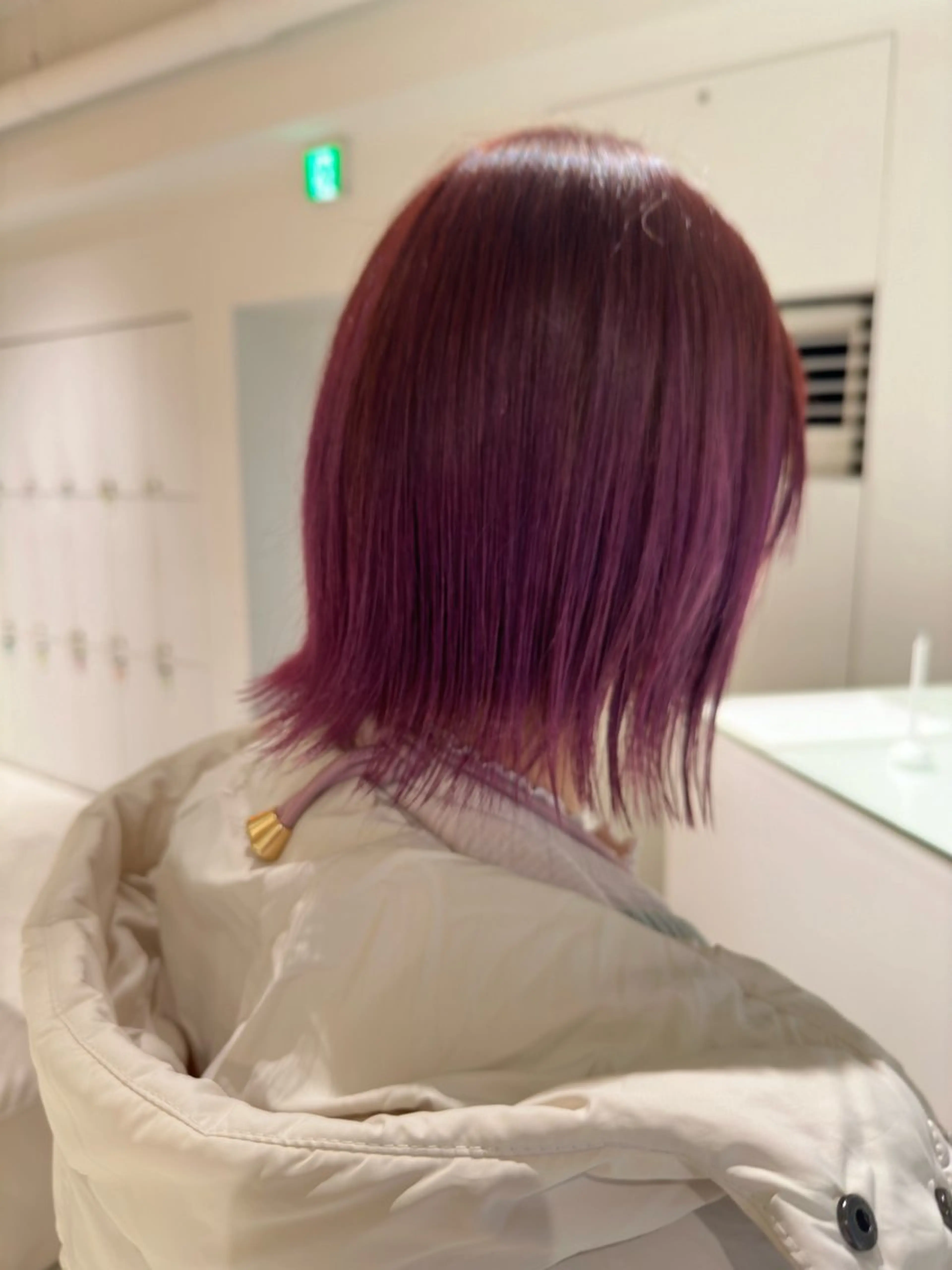 ショート 透明感color ˚✧₊amuのヘアスタイル