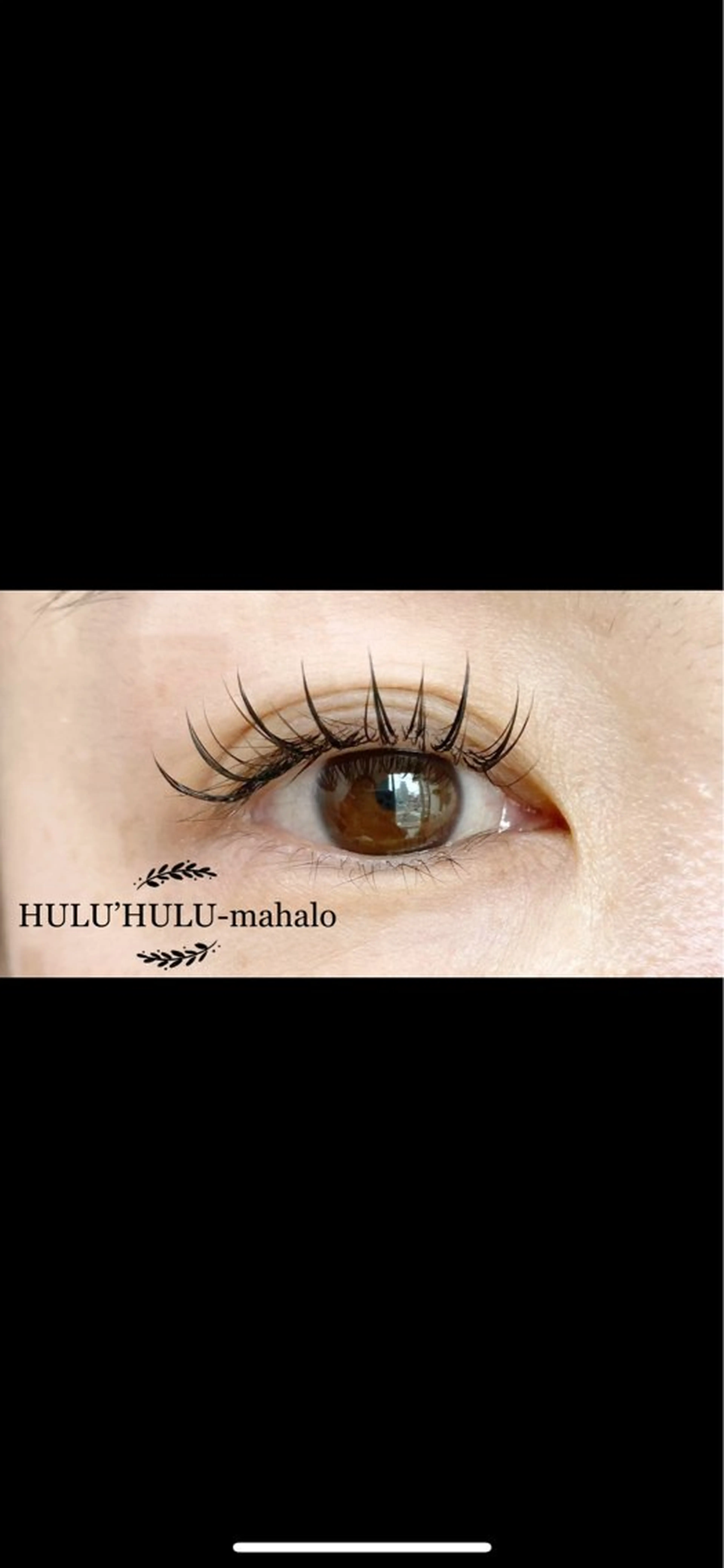 【フラットラッシュで作る】ワンホンマツエク 120本の写真