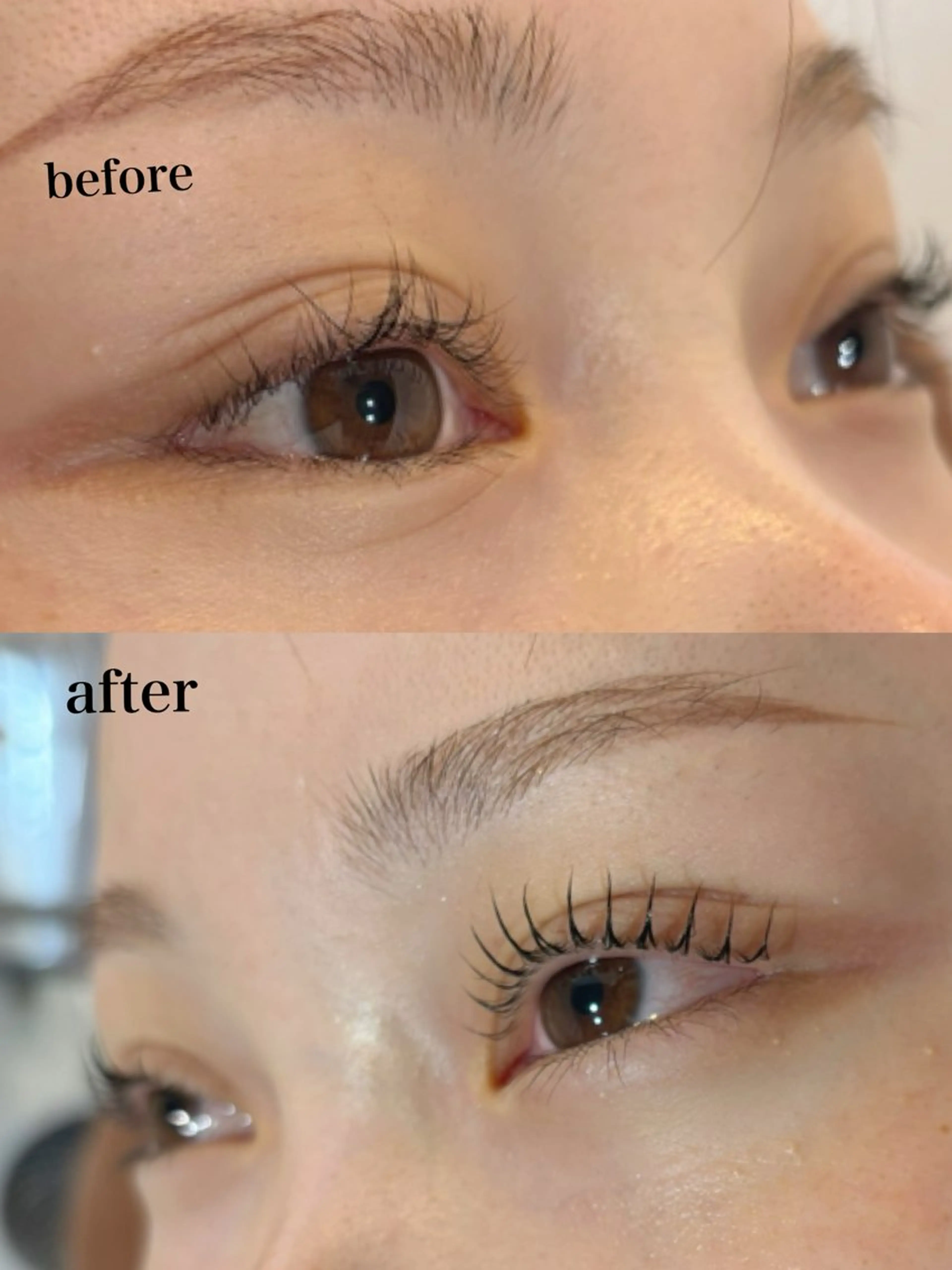 🧡上下まつ毛パーマ🧡ラッシュリフトの写真