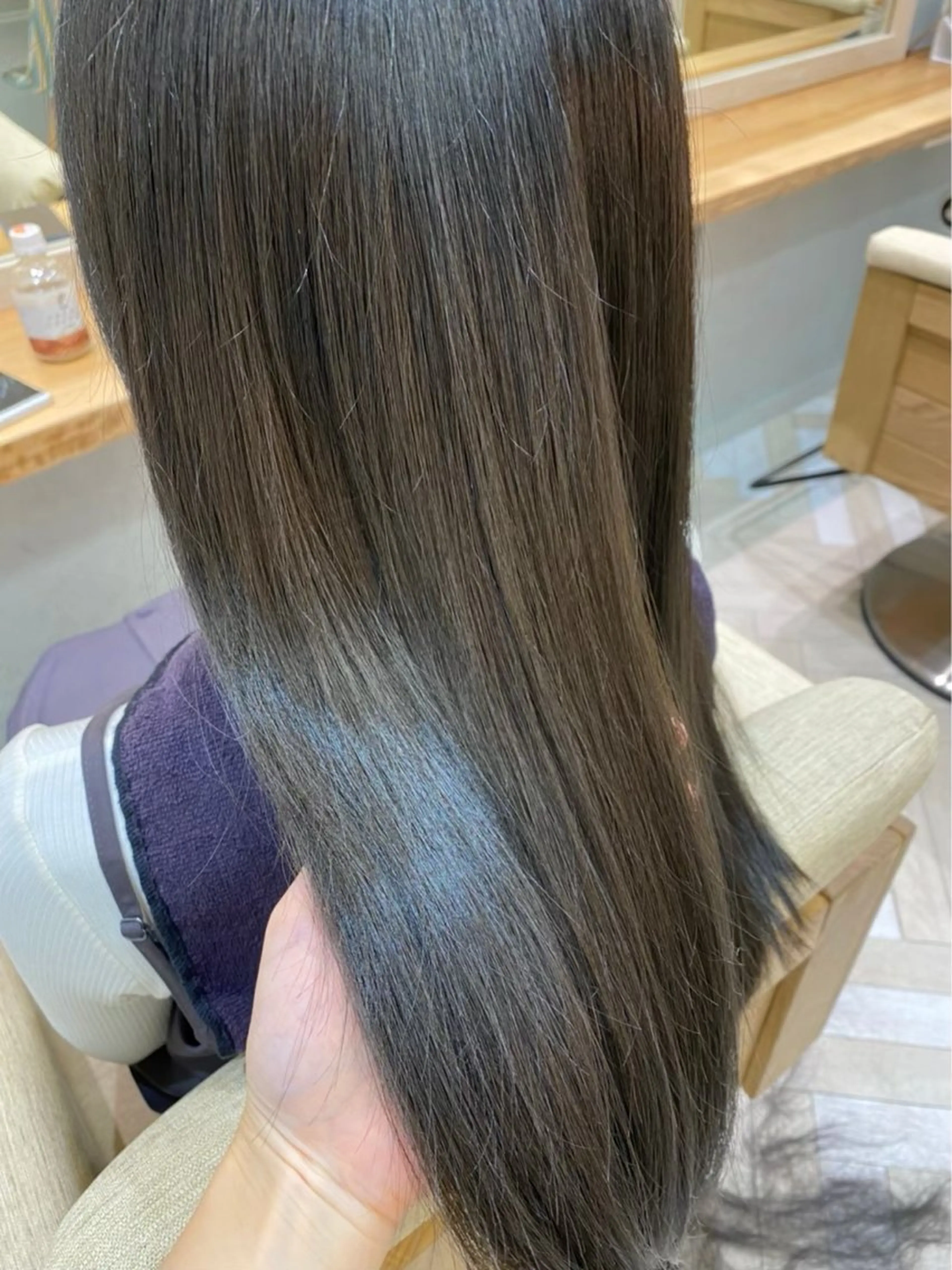 カラー 透明感カラー 🤍sayaka🪐のヘアスタイル