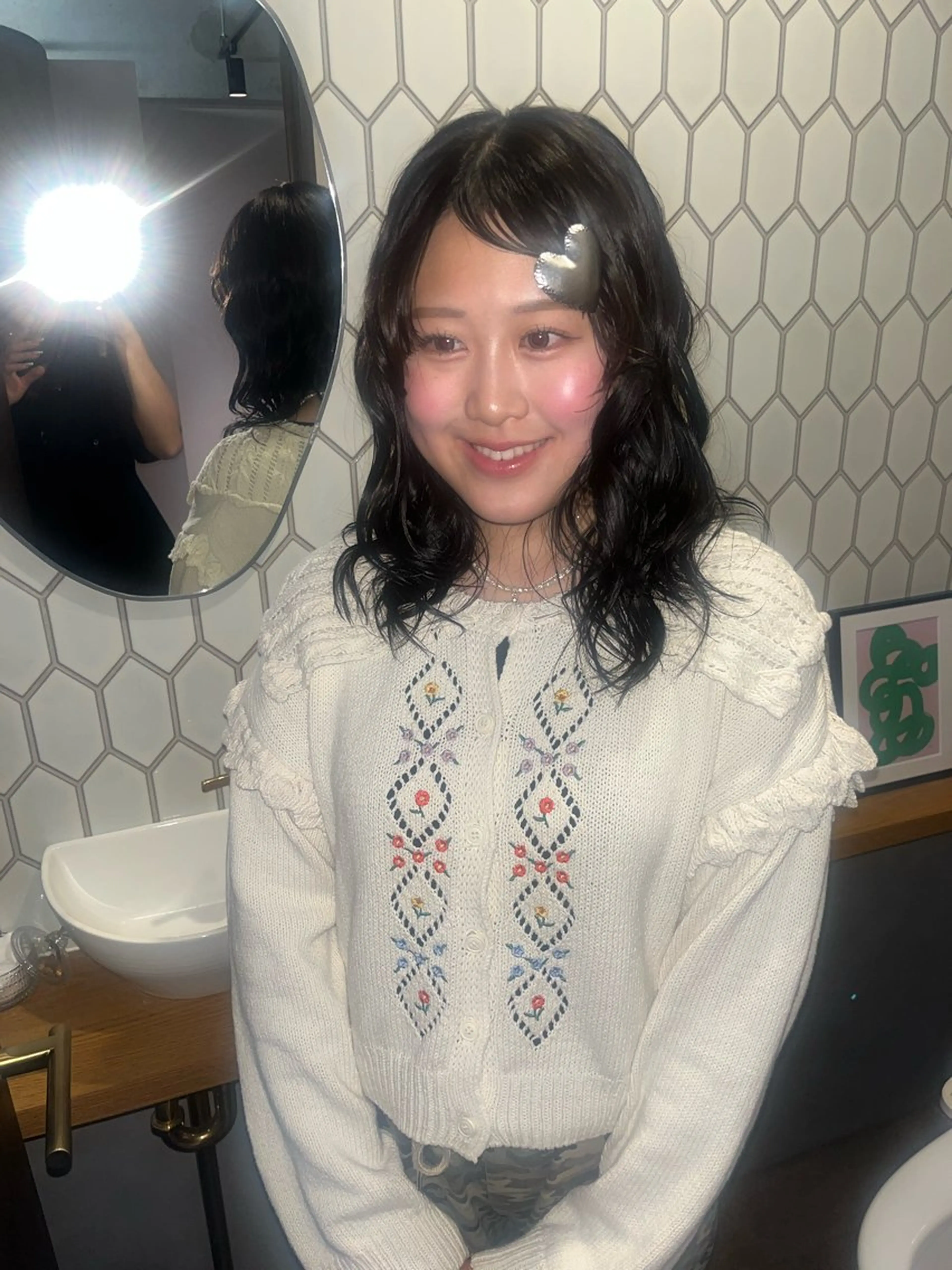 ミディアム ヘアカラー Elilume 代々木店所属・Elilume MIYUのヘアスタイル