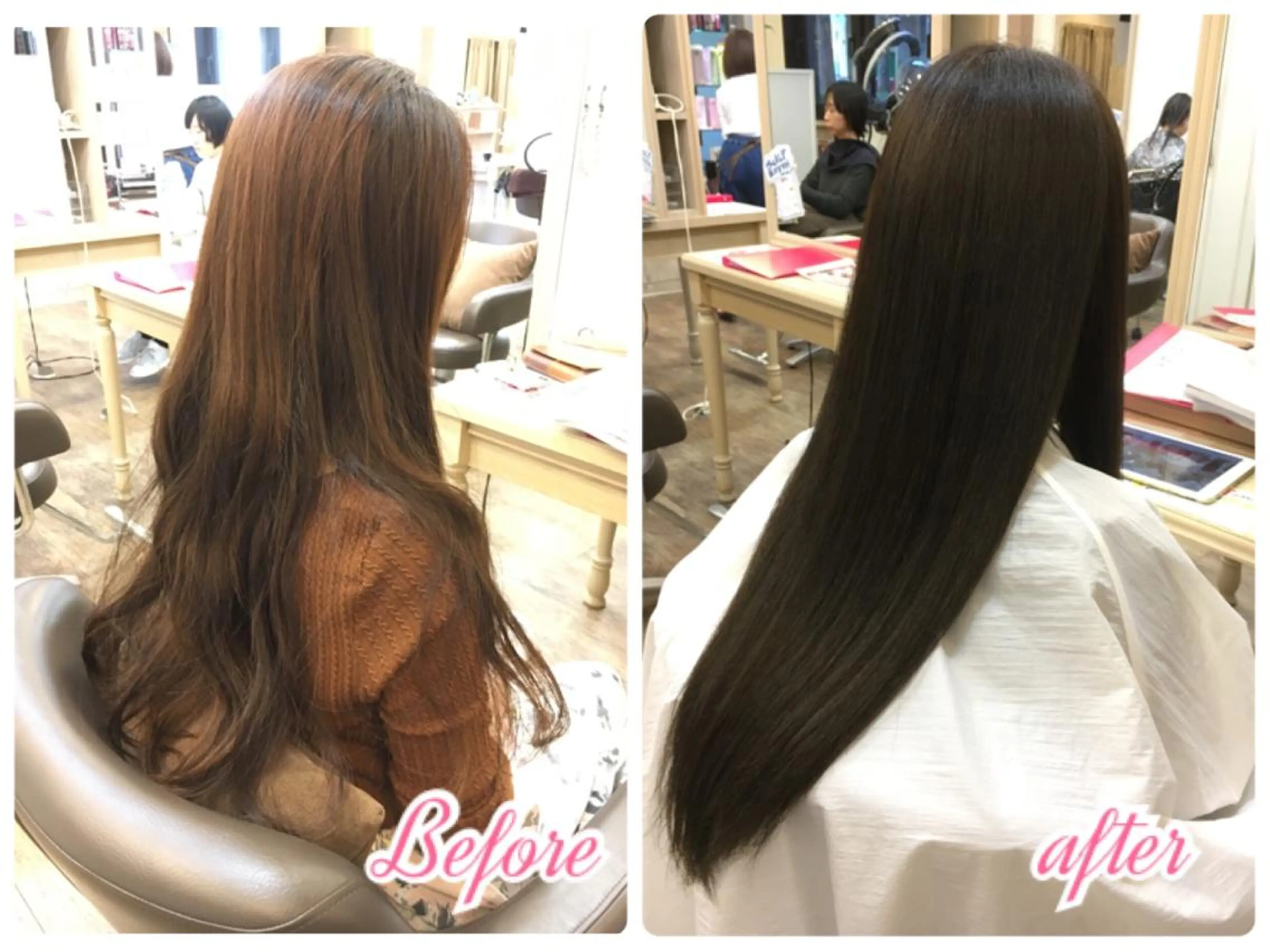 ロング カラー ヘアカラー 🦋艶モテカラー/ヘ アセット🦋YURIのヘアスタイル