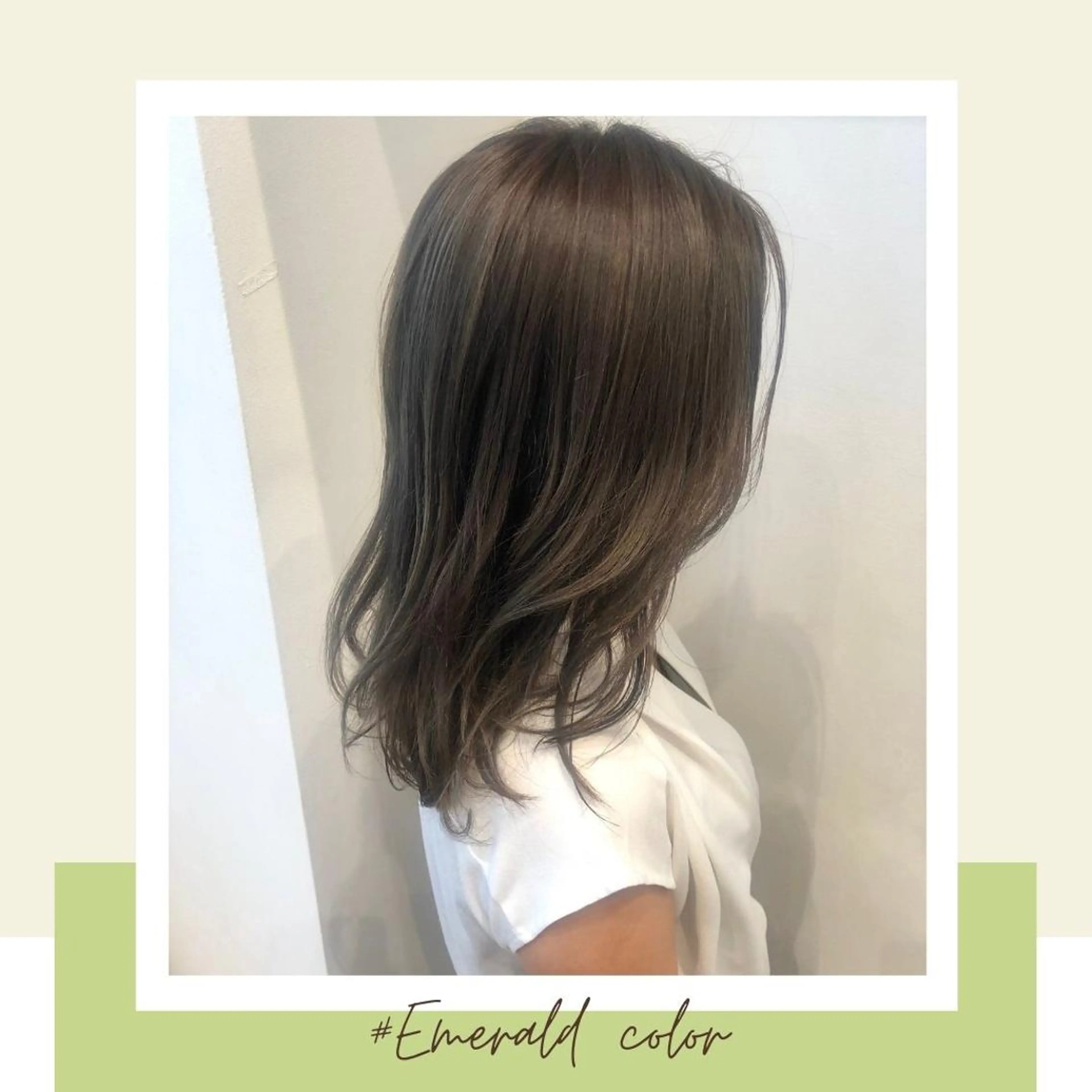 セミロング 髪質改善/韓国風 レイヤー/田村祐樹のヘアスタイル