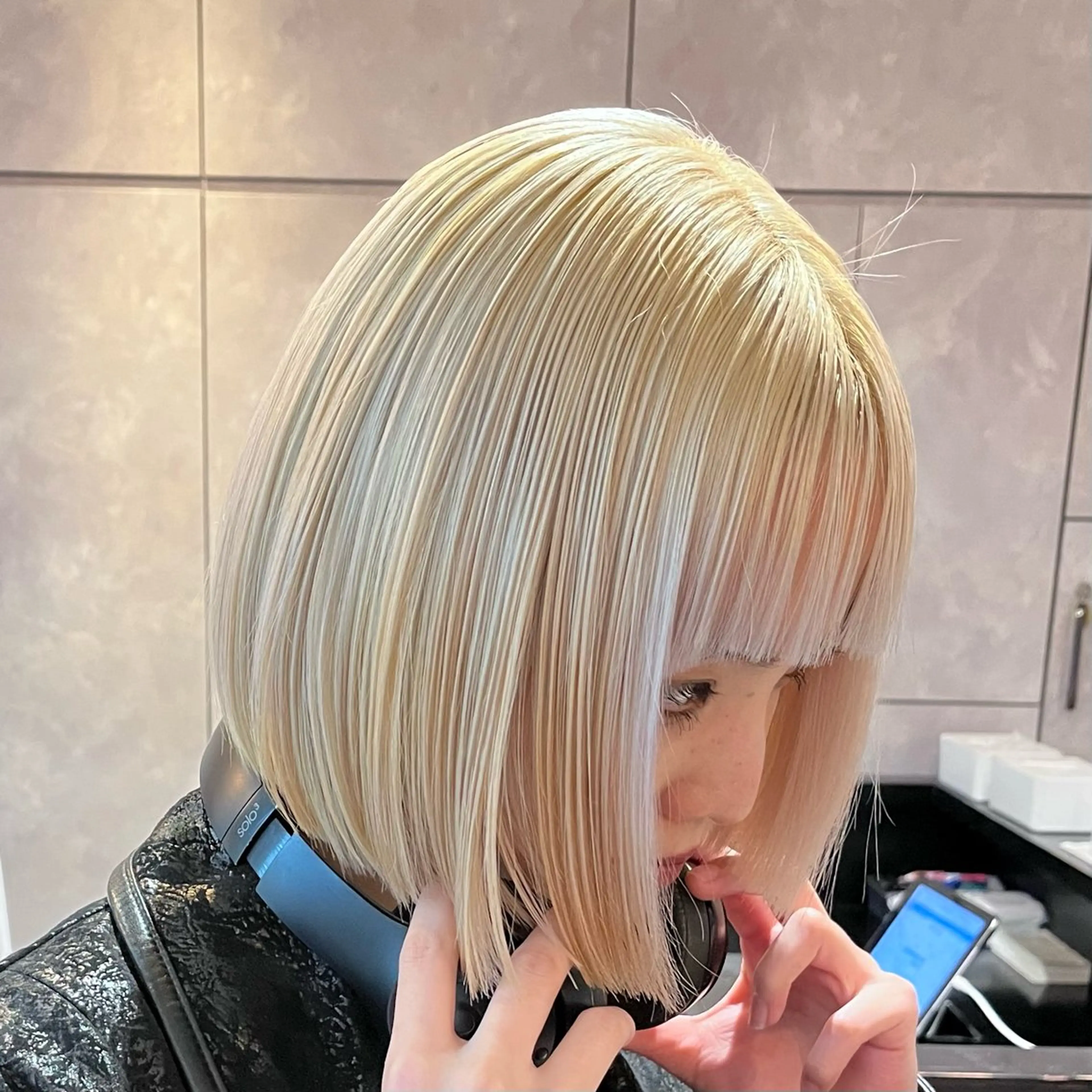 ショート カラー 透明感🎀艶髪 💞まいか🎶のヘアスタイル