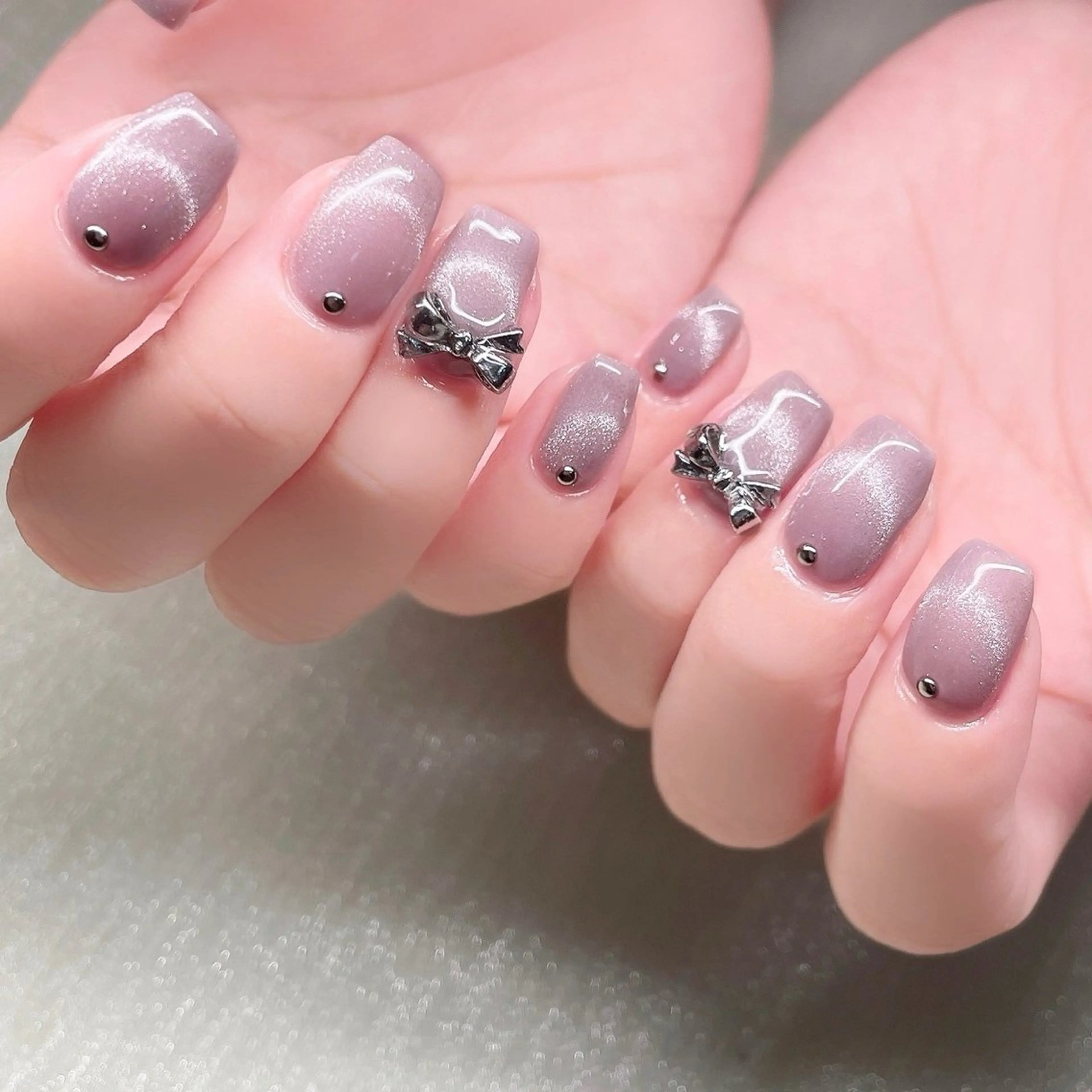 ネイル ストーンネイル ハンドネイル Nailist suzuのネイルデザイン