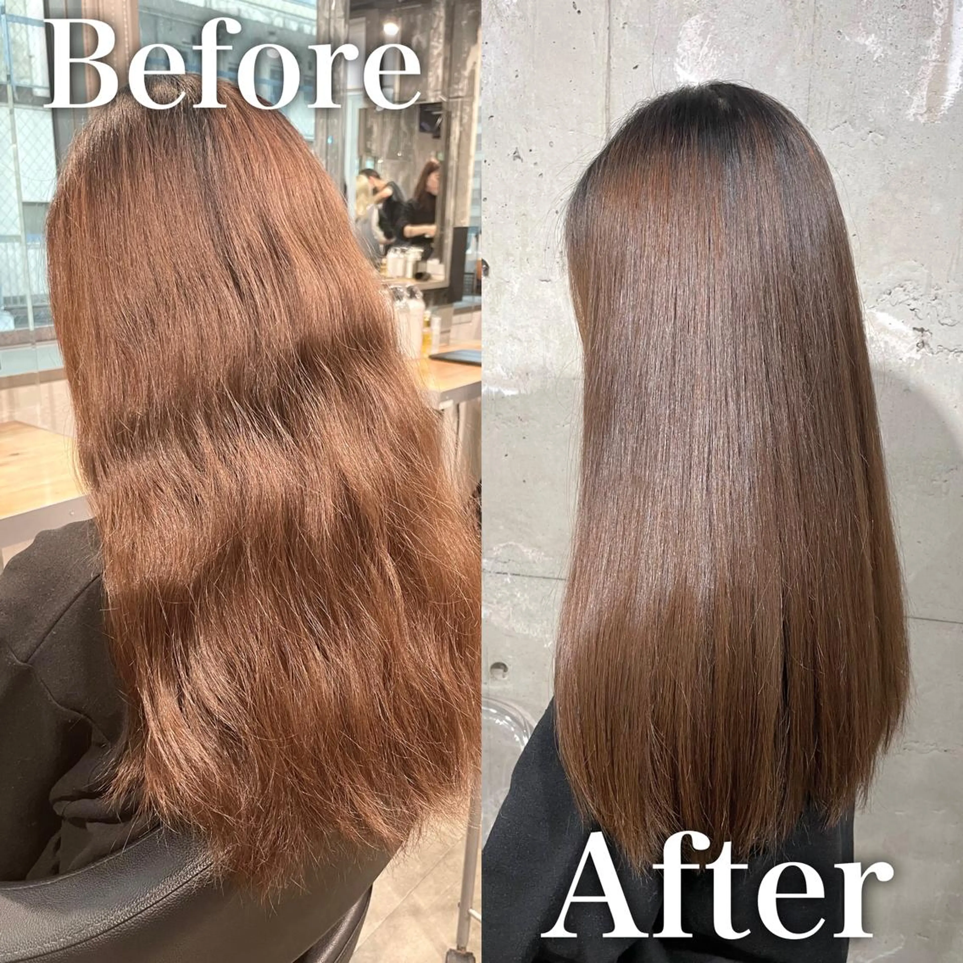 ロング カラー パーマ 髪質改善/縮毛矯正/ レイヤー/WILLのヘアスタイル