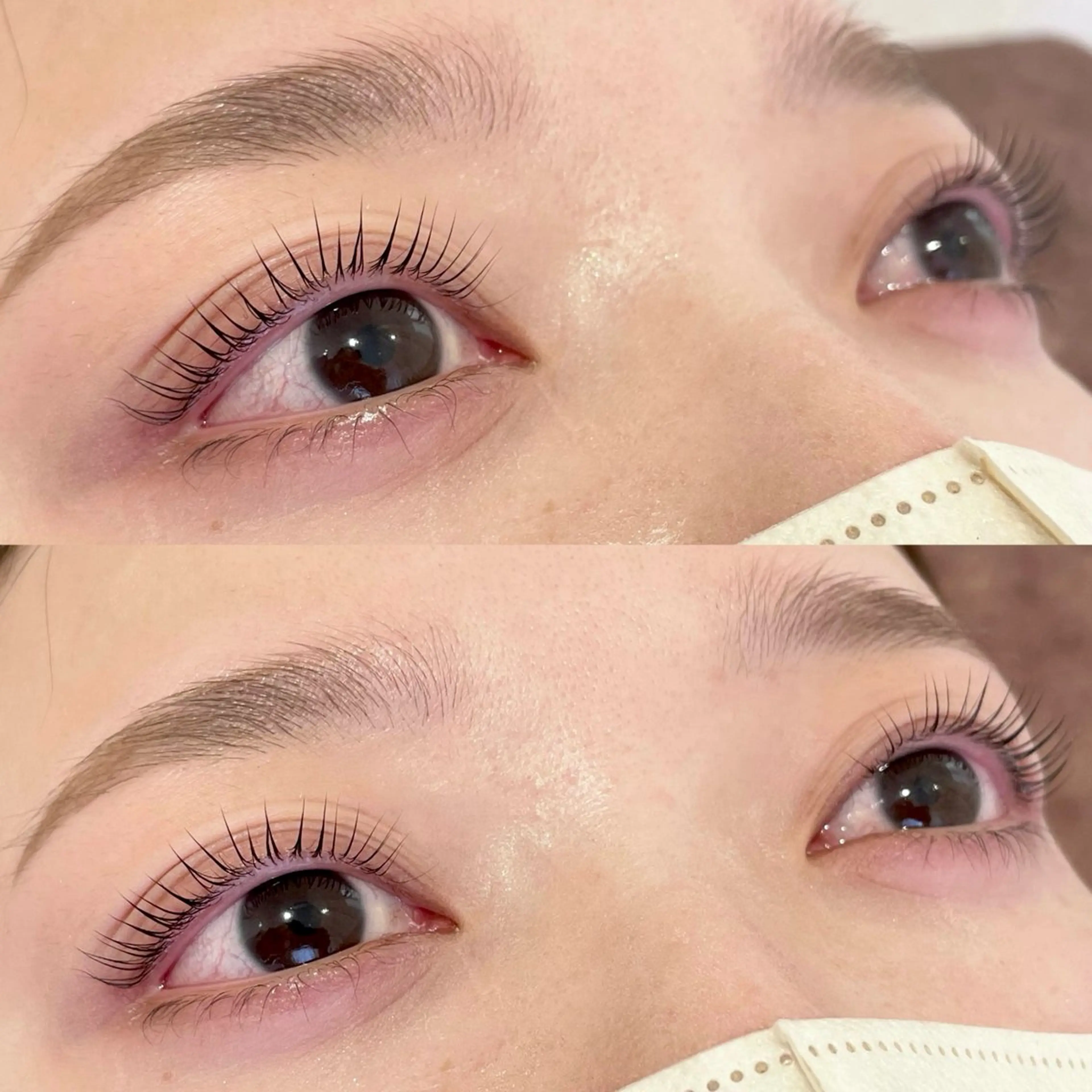 【💎ご新規様限定💎】お得なセットメニュー/まつ毛パーマ×wax脱毛《✨束感仕上げ&メイク仕上げ付き‪‪‪‪‪‪✨》の写真