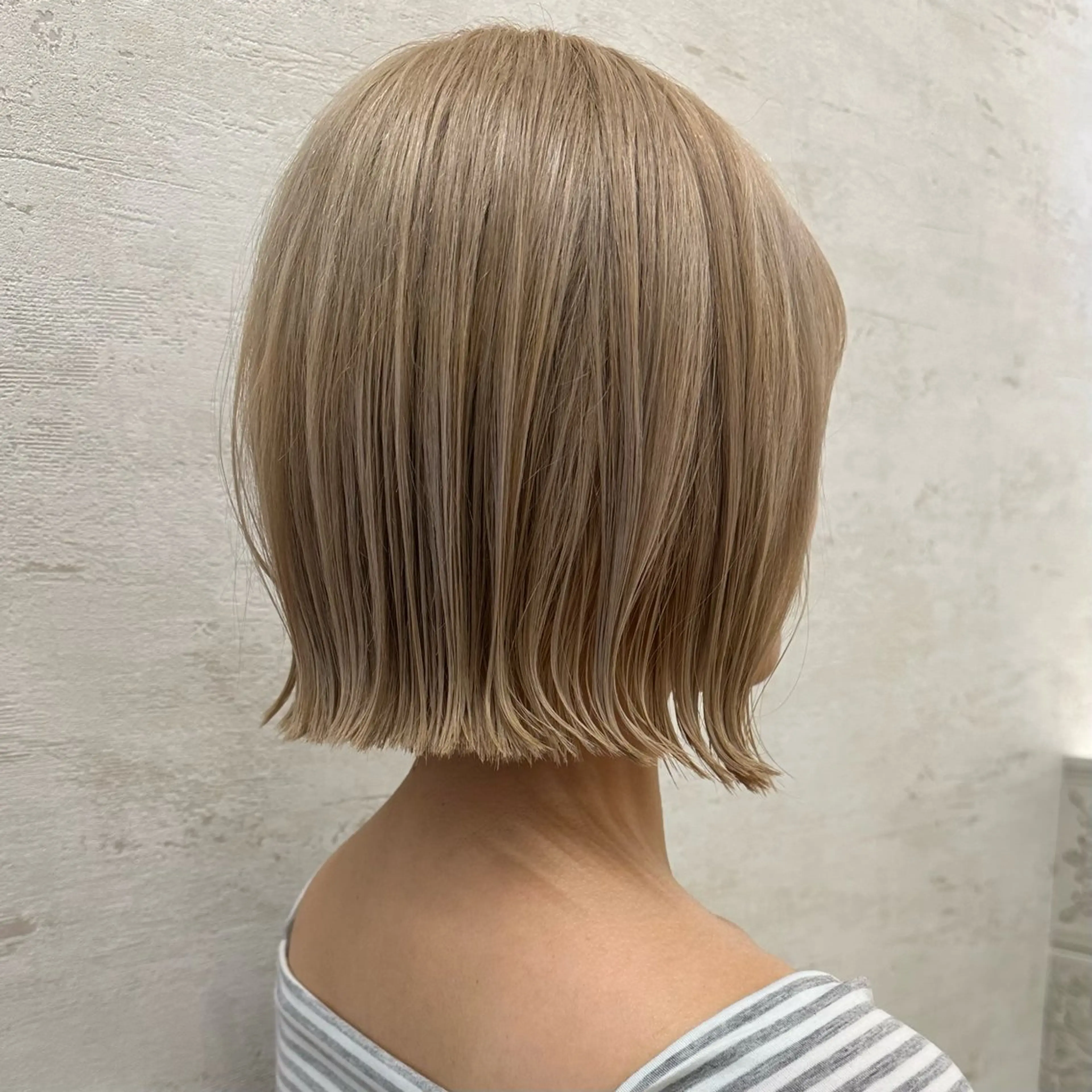 ショート カラー カット ヘアカラー トリートメント 艶カラー/ボブ /似合わせ/田口愛那のヘアスタイル