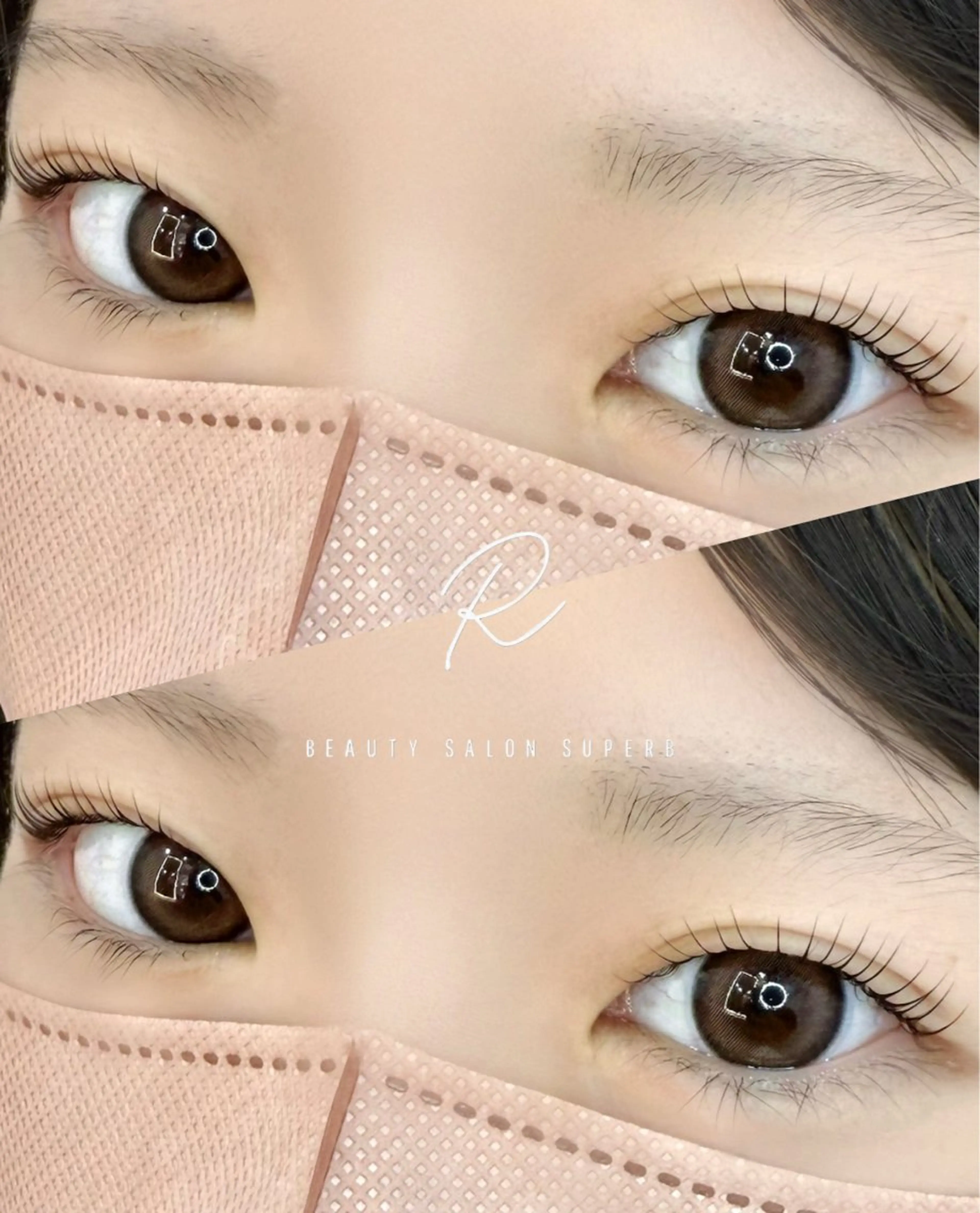 マツエク・マツパ WHITE EYE YUINAのマツエク・マツパデザイン