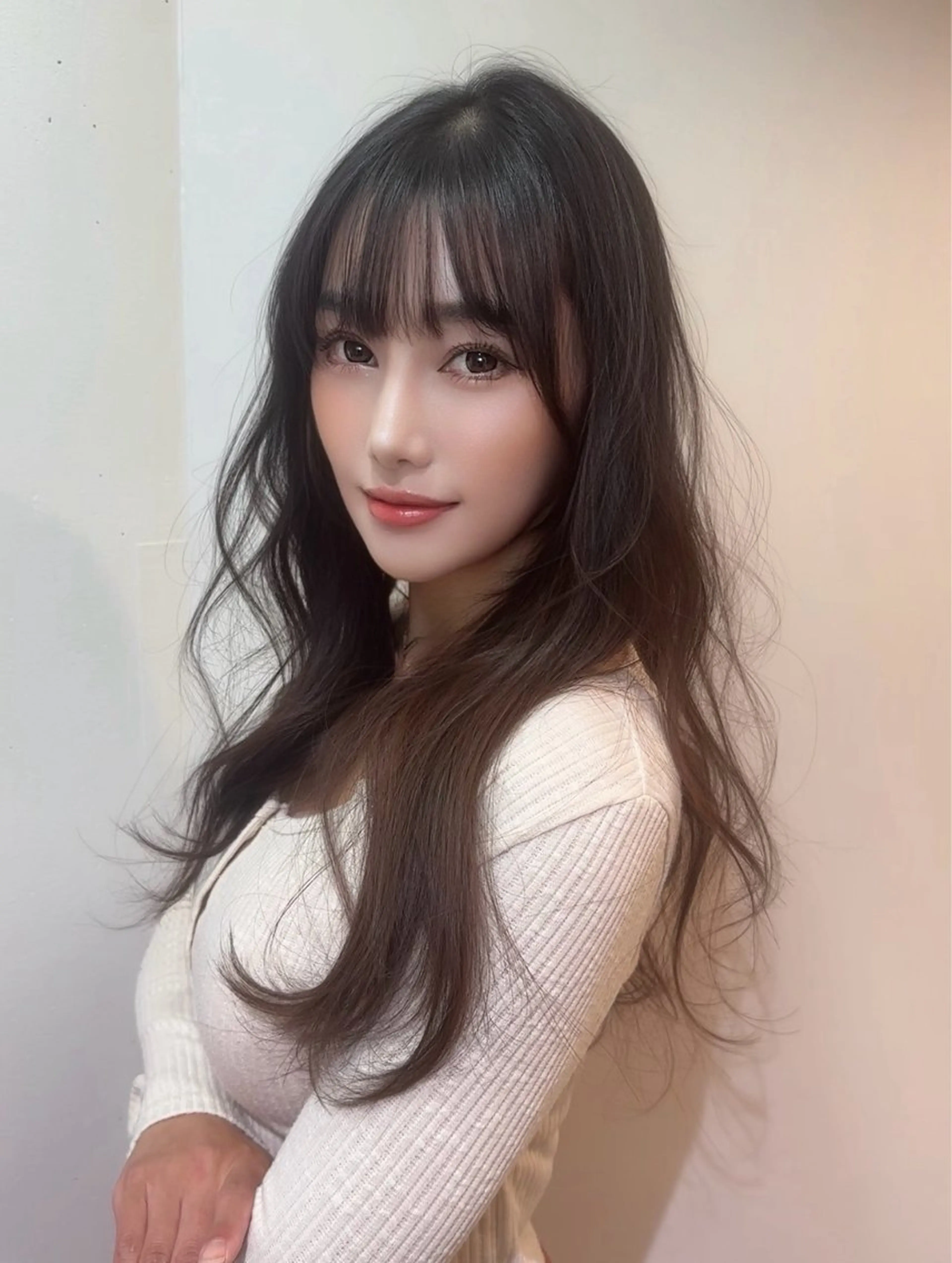 ロング 表参道/レイヤー/ アブミヒロトのヘアスタイル