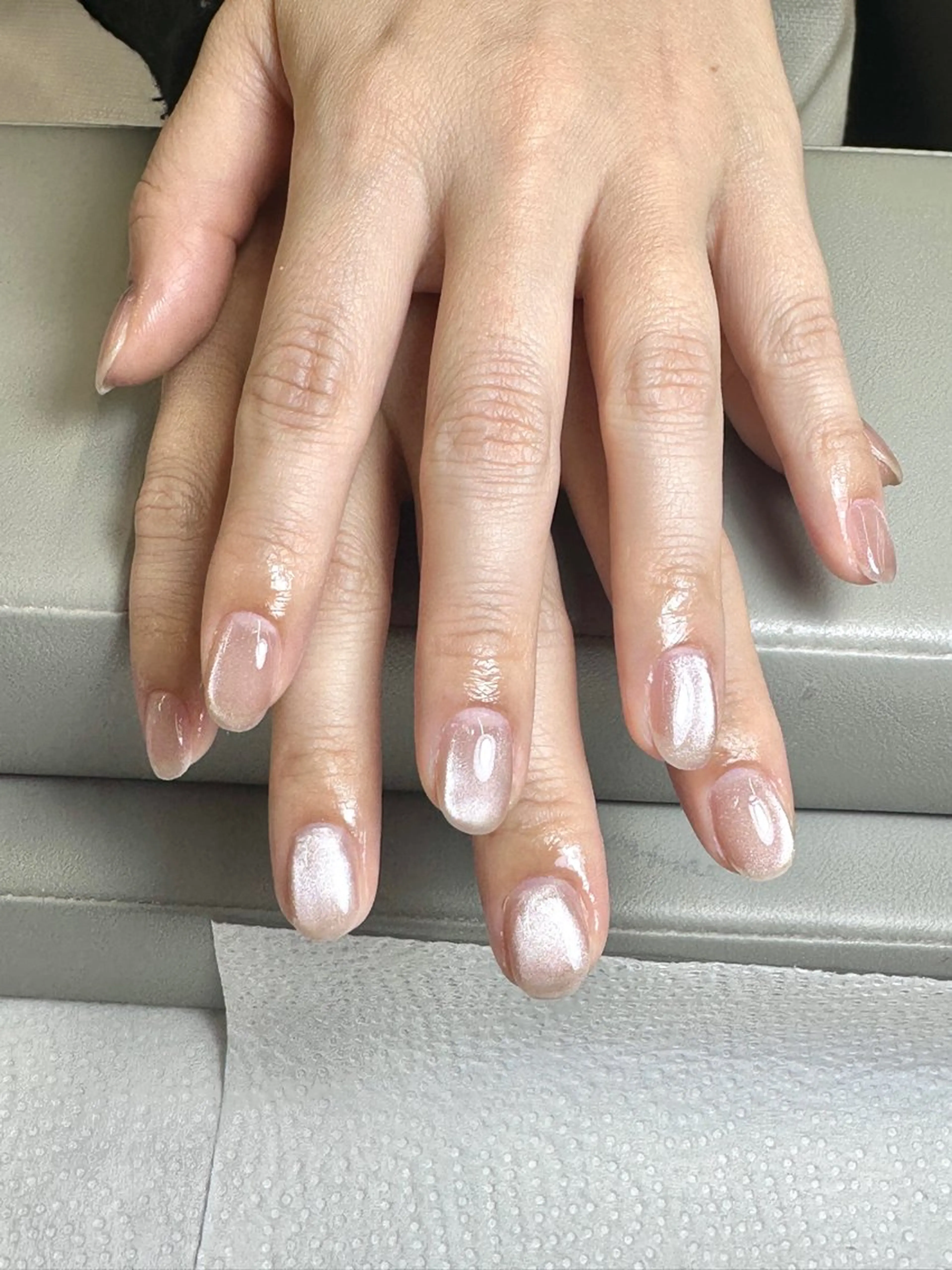 ネイル チークネイル フットネイル フレンチネイル ジェルネイル ガラスフレンチ ハンドネイル エニ Andyのネイルデザイン