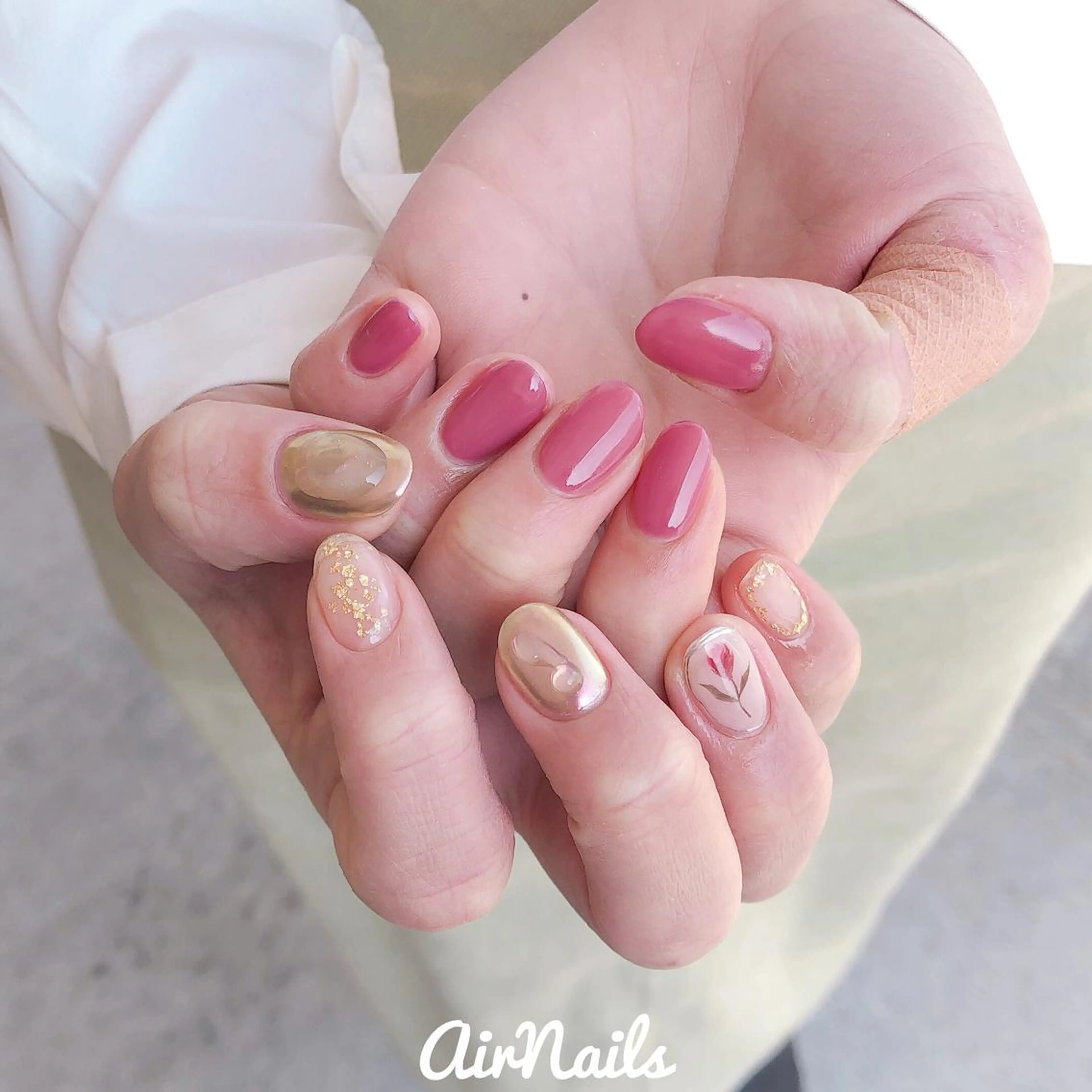 ネイル ハンドネイル フットネイル ♡ airnails ♡のネイルデザイン