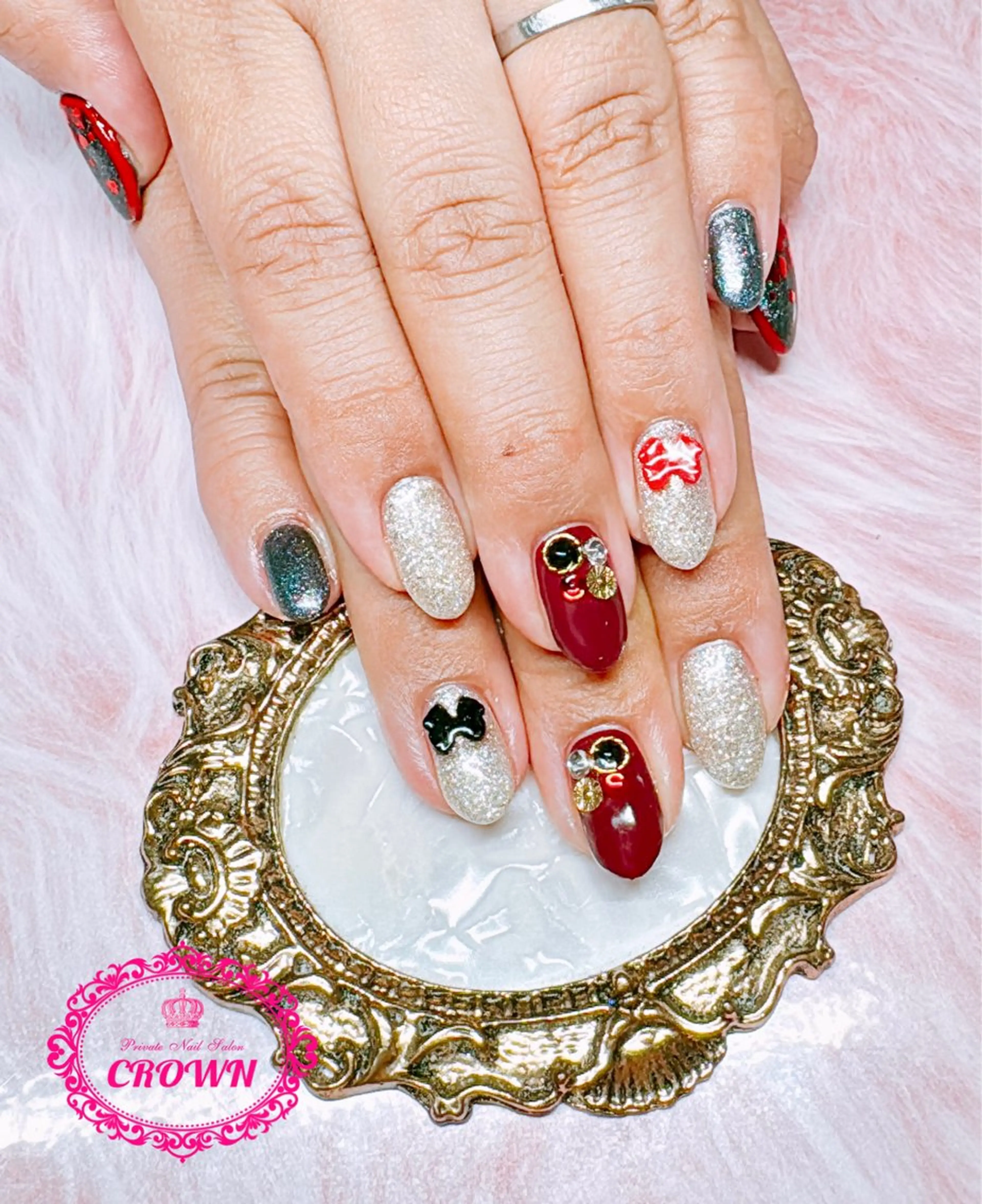 ネイル CROWN プライベートサロンのネイルデザイン