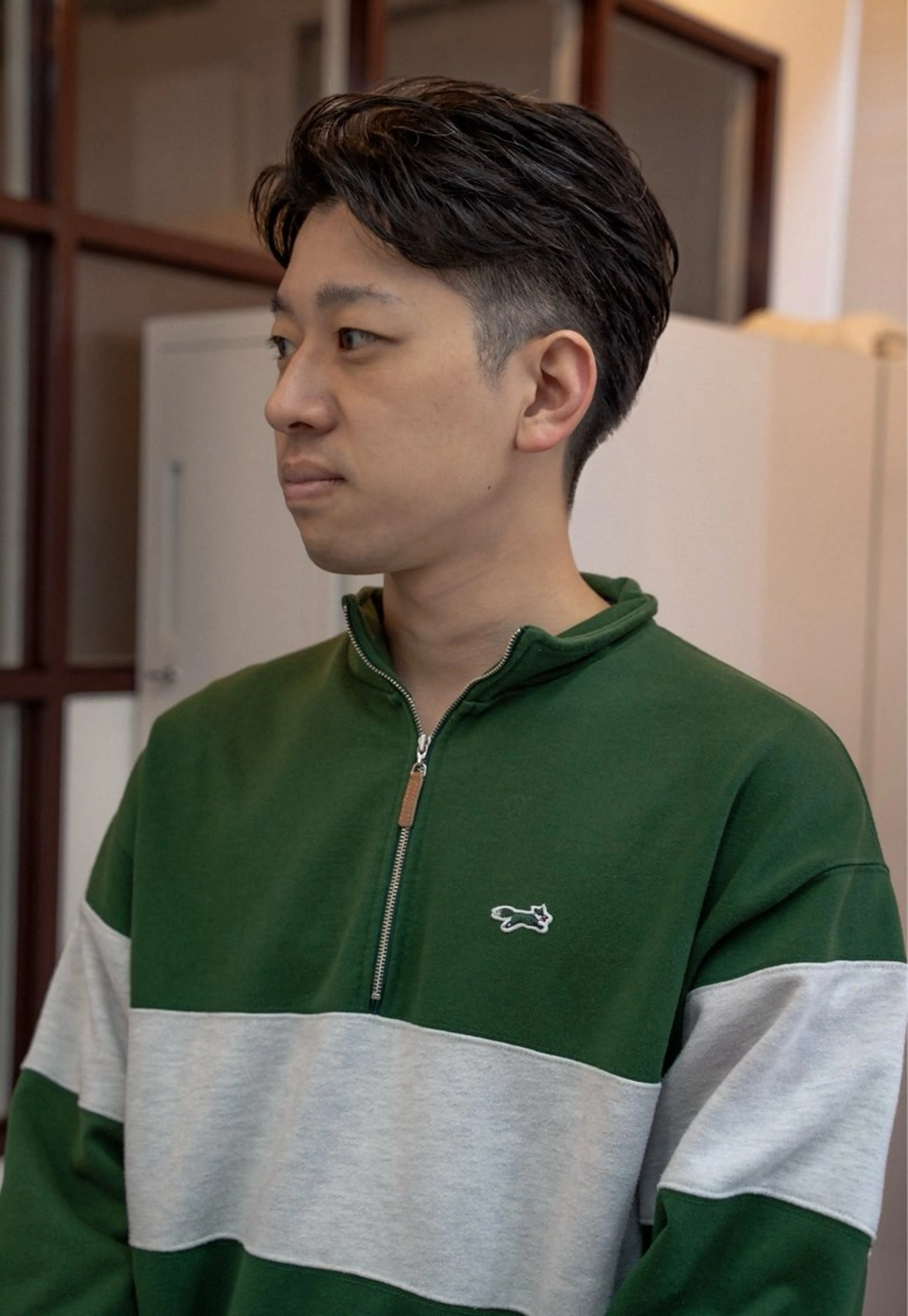 メンズ 短髪/ｼｮｰﾄ/ ﾃｰﾊﾟｰﾌｪｰﾄﾞのヘアスタイル