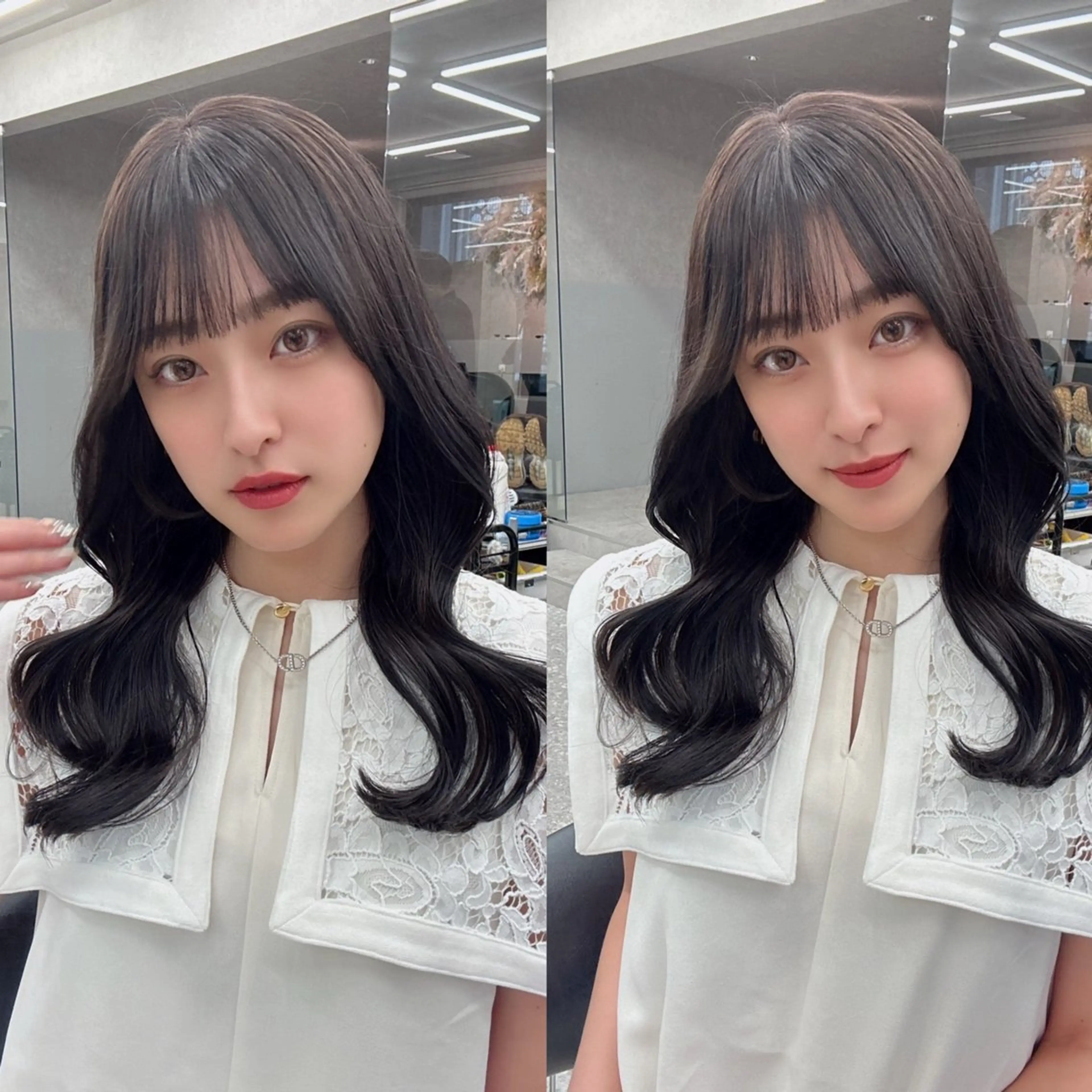 ロング レイヤーカット カット ヘアカラー トリートメント 🌈Hiroki🌈 福岡の愛され美容師のヘアスタイル