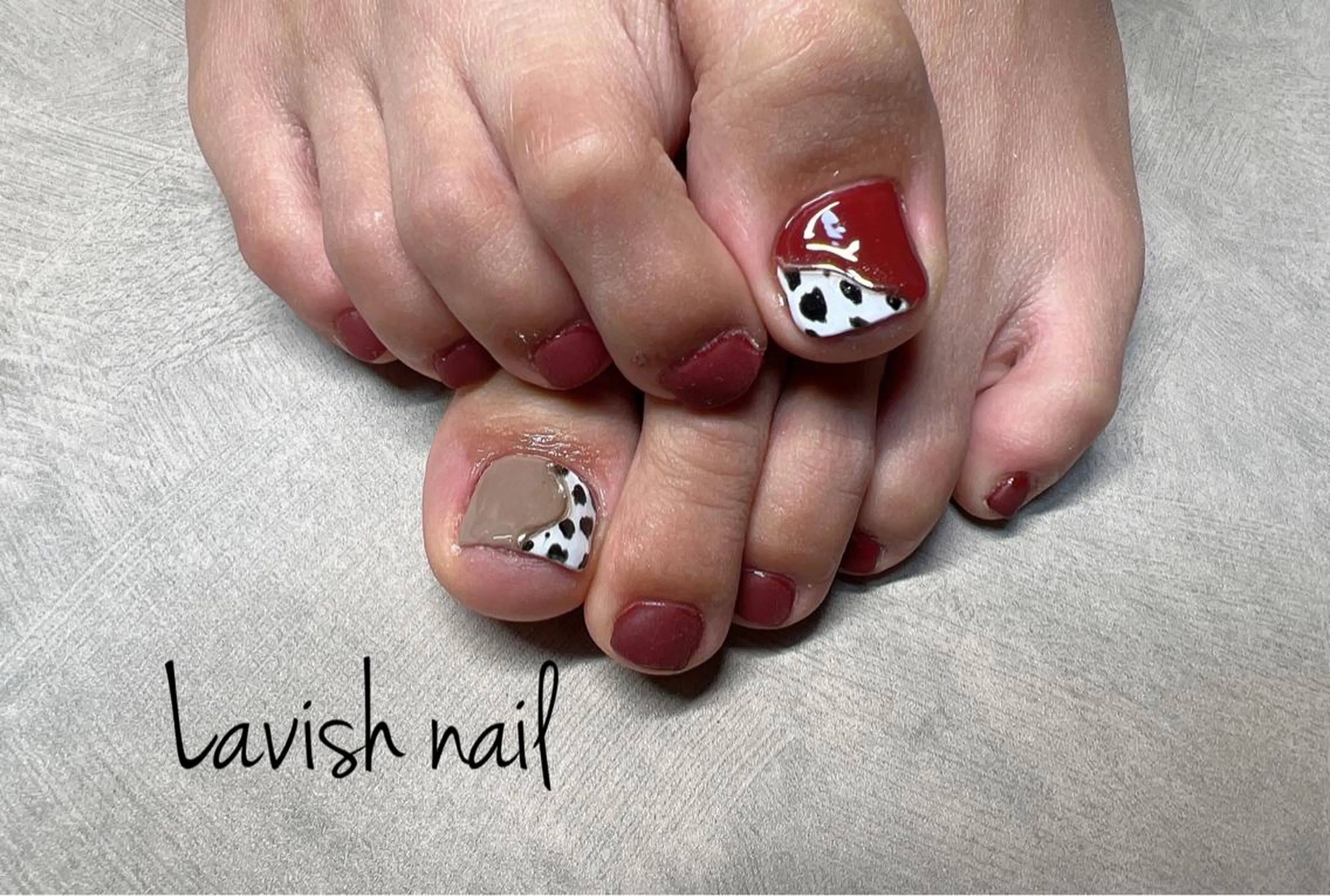 ネイル フットネイル Lavish nailのネイルデザイン